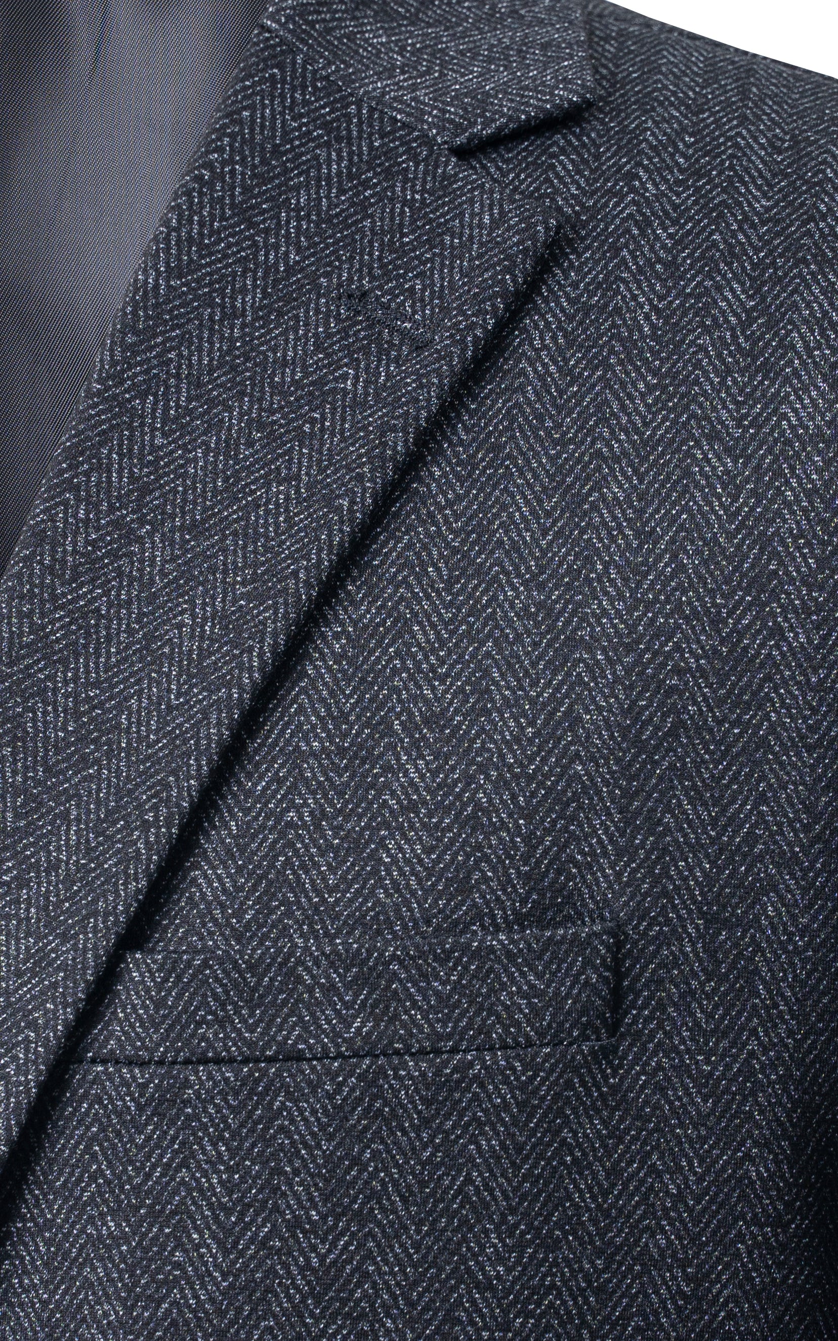 Self Lining Casual Coat Black