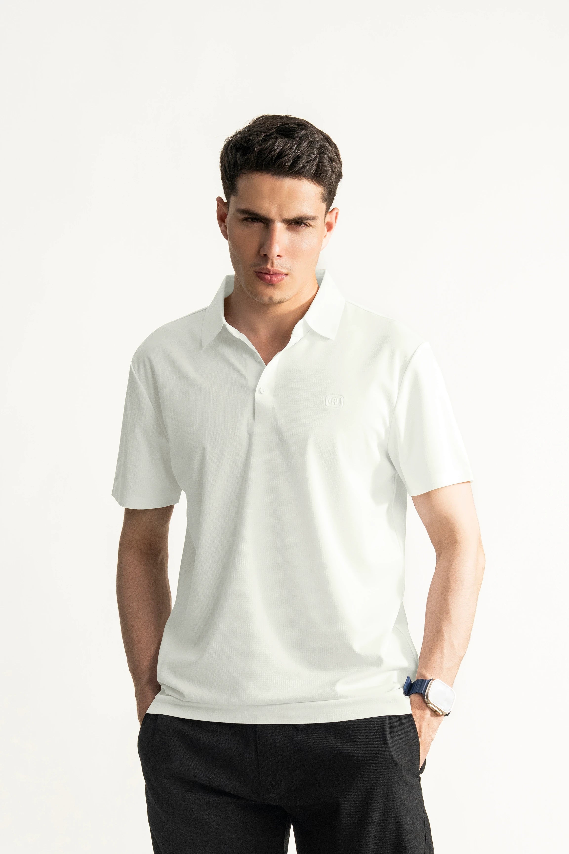 POLO SHIRT SMART FIT OFF WHITE
