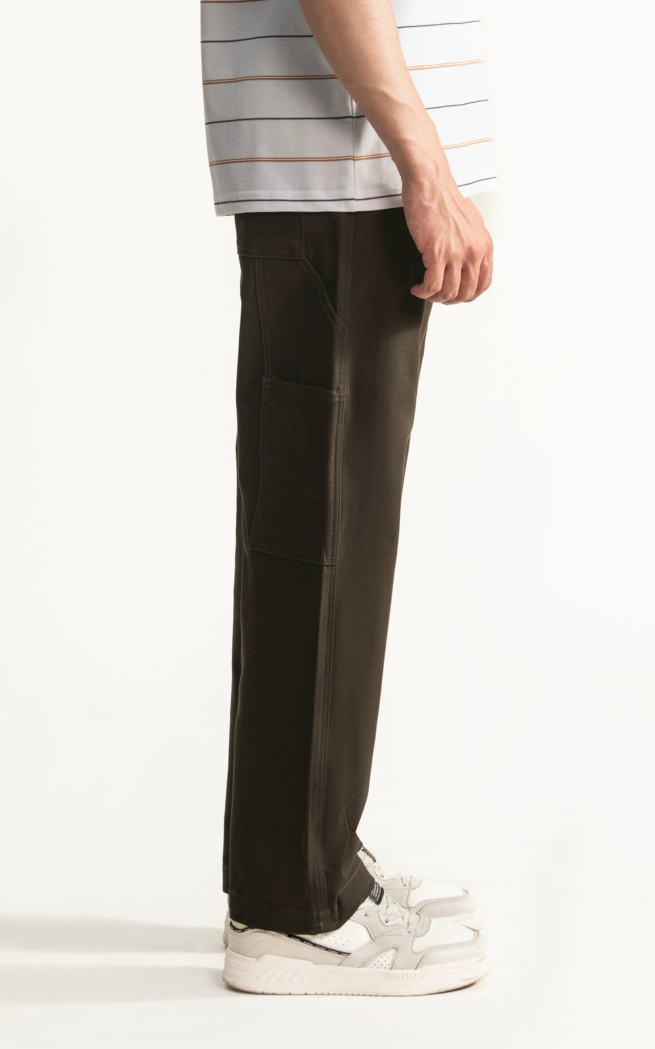 RELAXED FIT CARPENTER PANT OLIVE