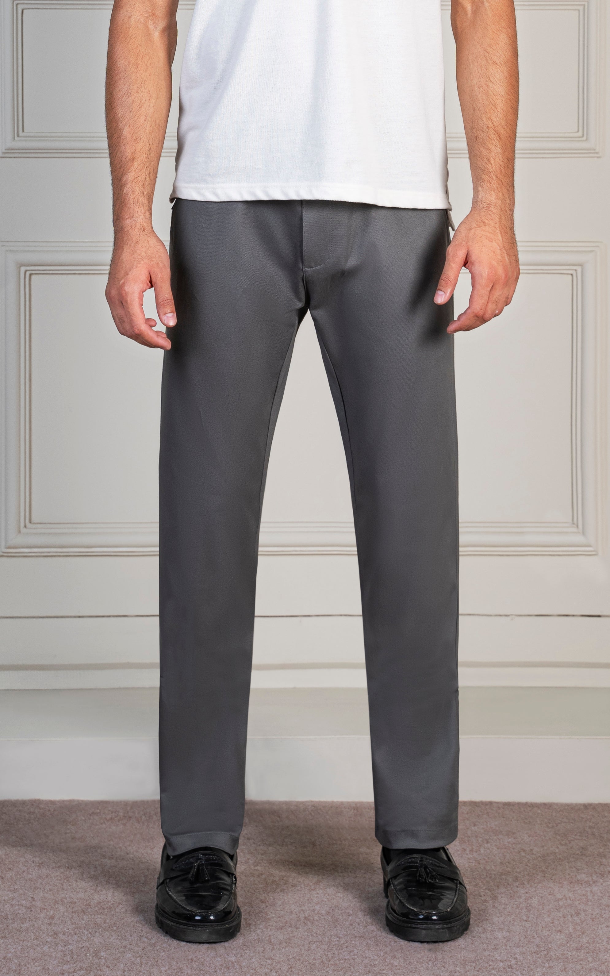 TWILL SMART FIT PANT GREY