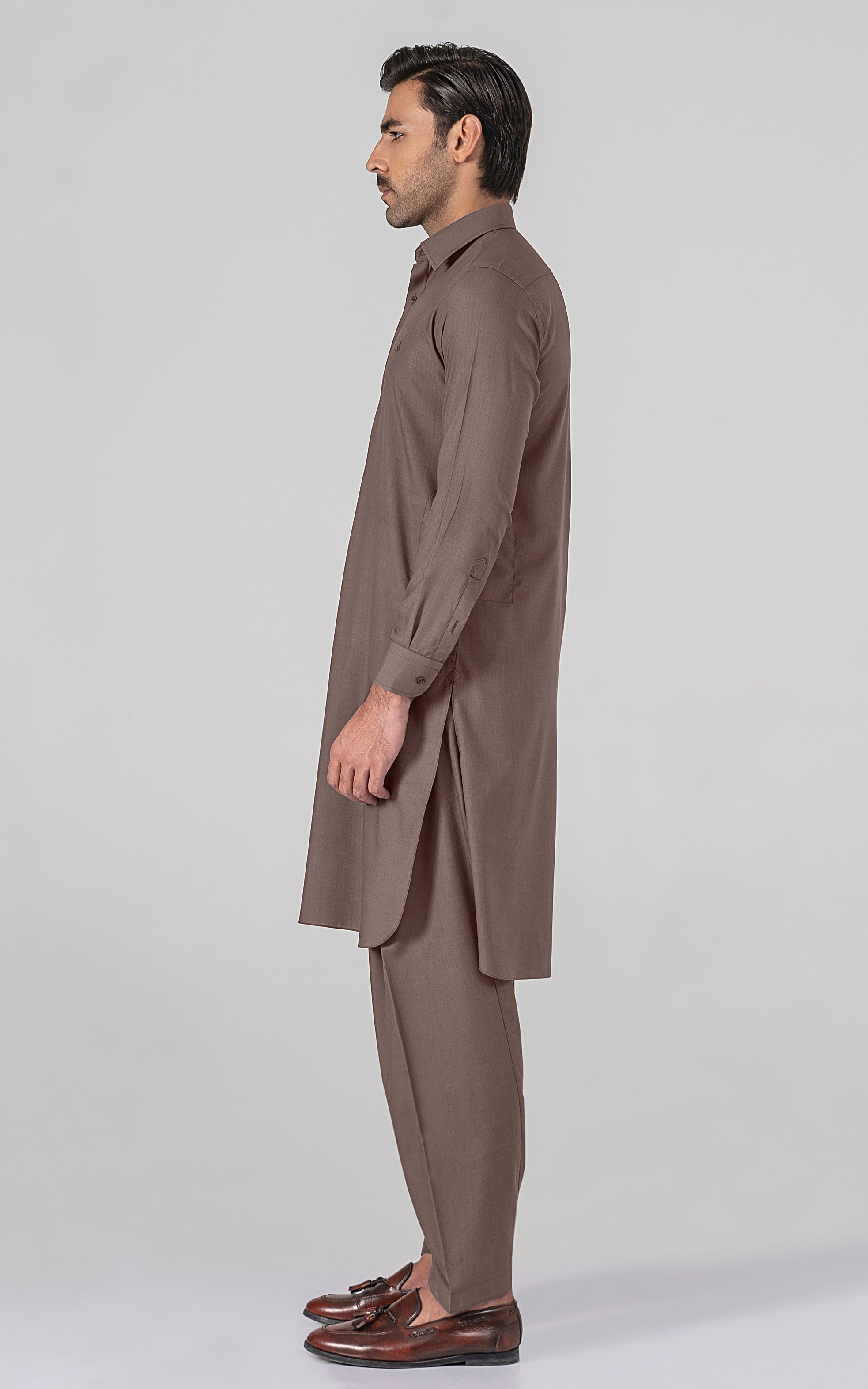 SHALWAR KAMEEZ SALT BROWN