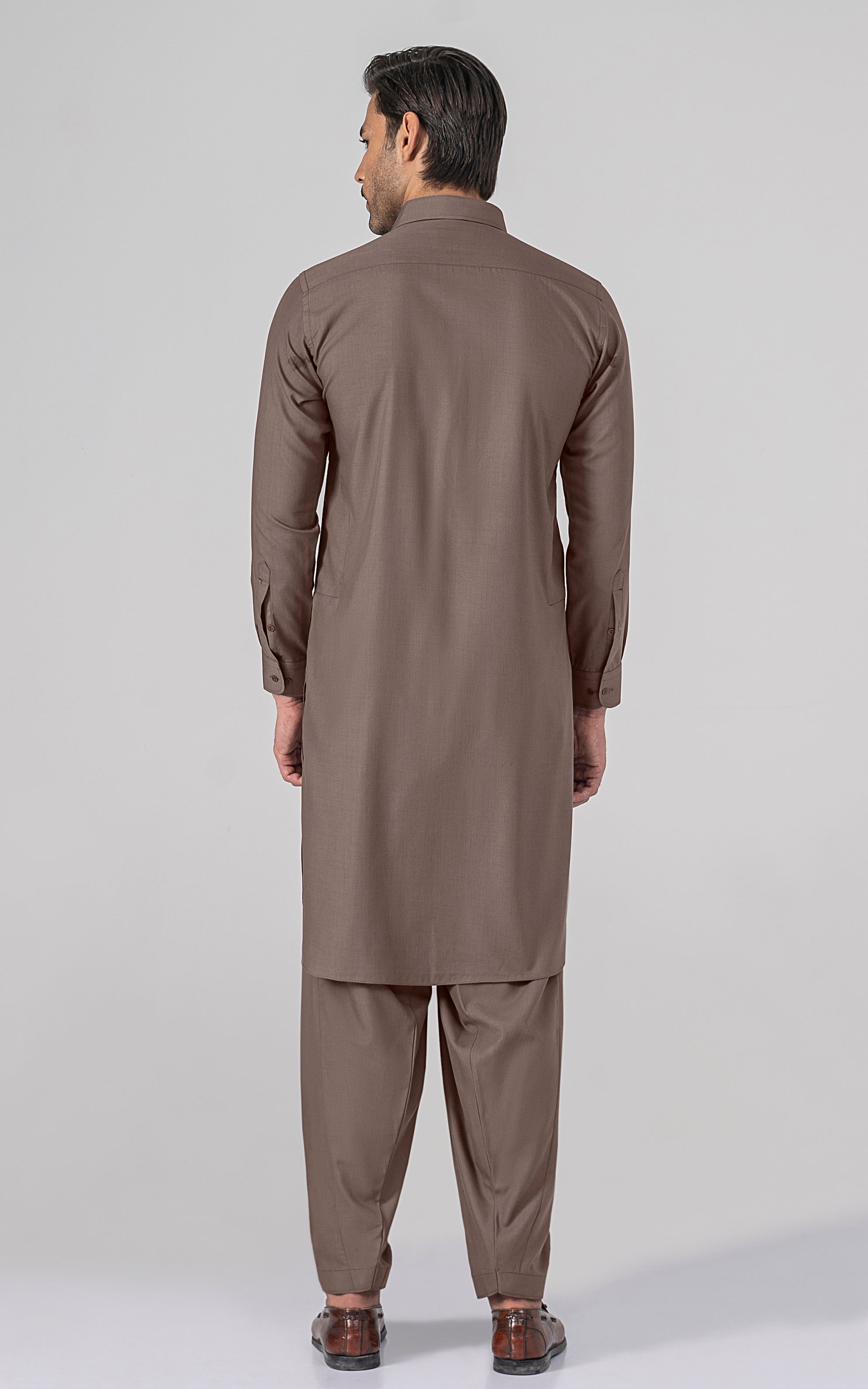 SHALWAR KAMEEZ SALT BROWN