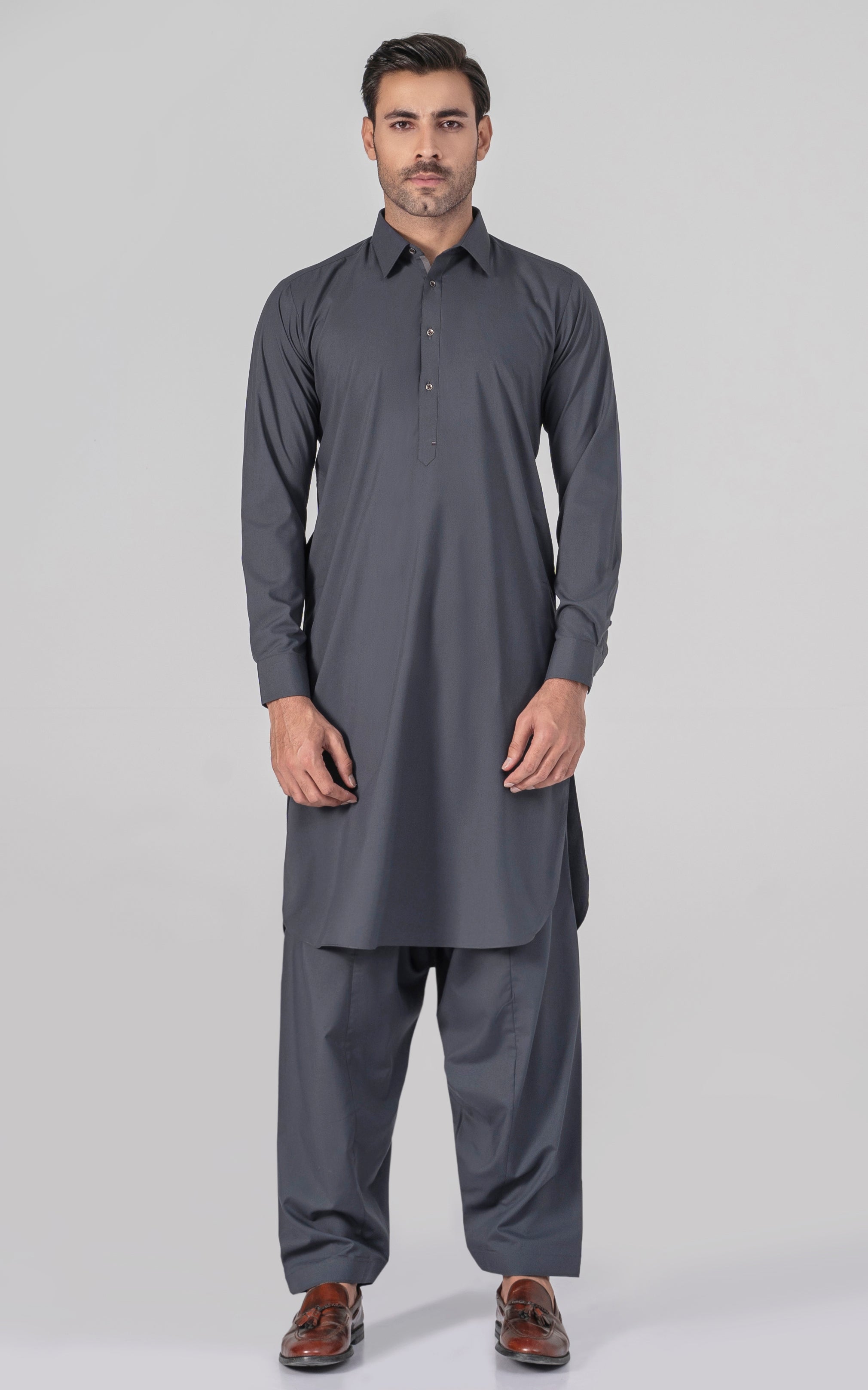 BLENDED WASH & WEAR - CLASSIC COLLECTION DARK GREY