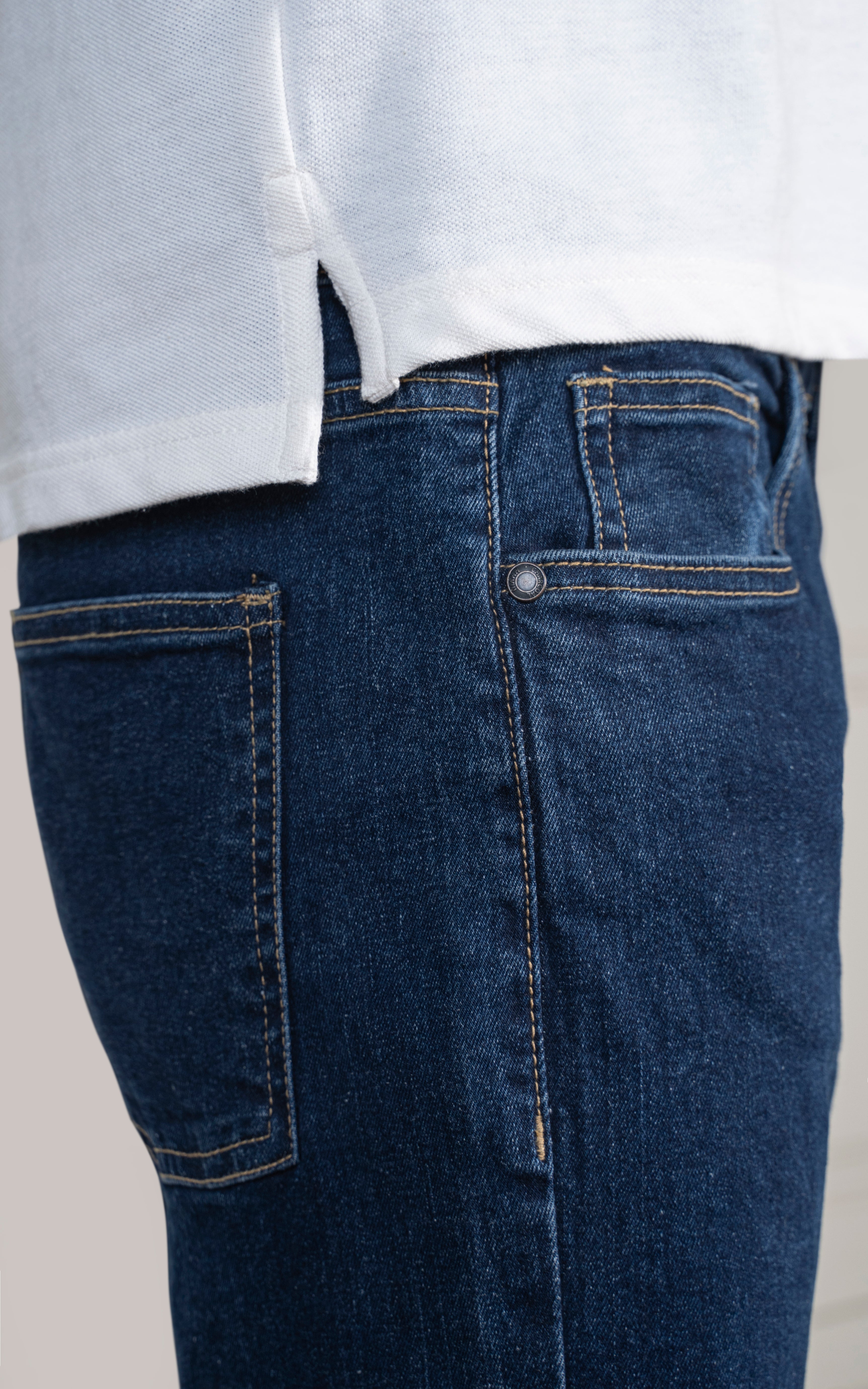 REGULAR STRAIGHT FIT JEAN DARK BLUE