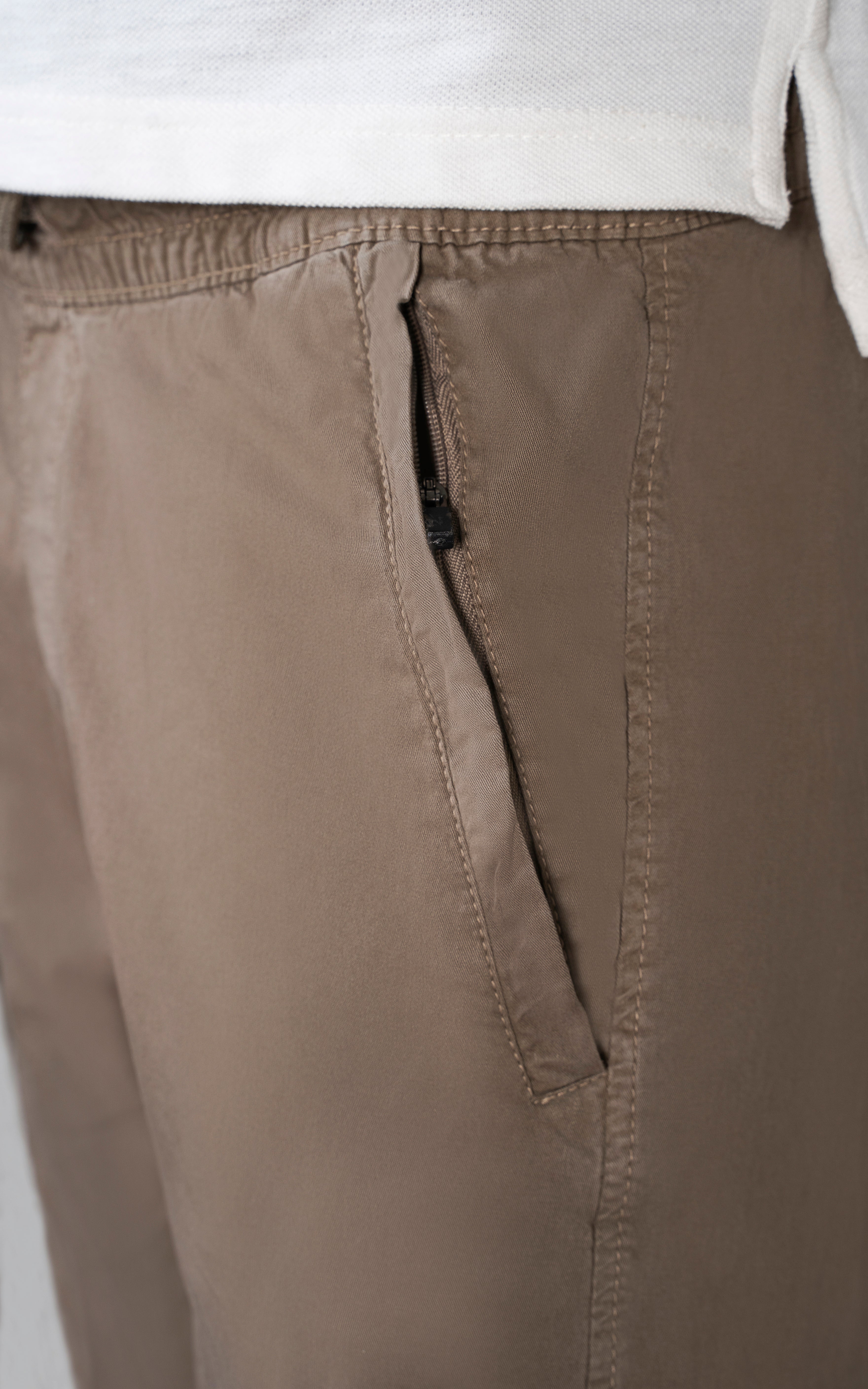 STRAIGHT FIT CARGO TROUSER  KHAKI