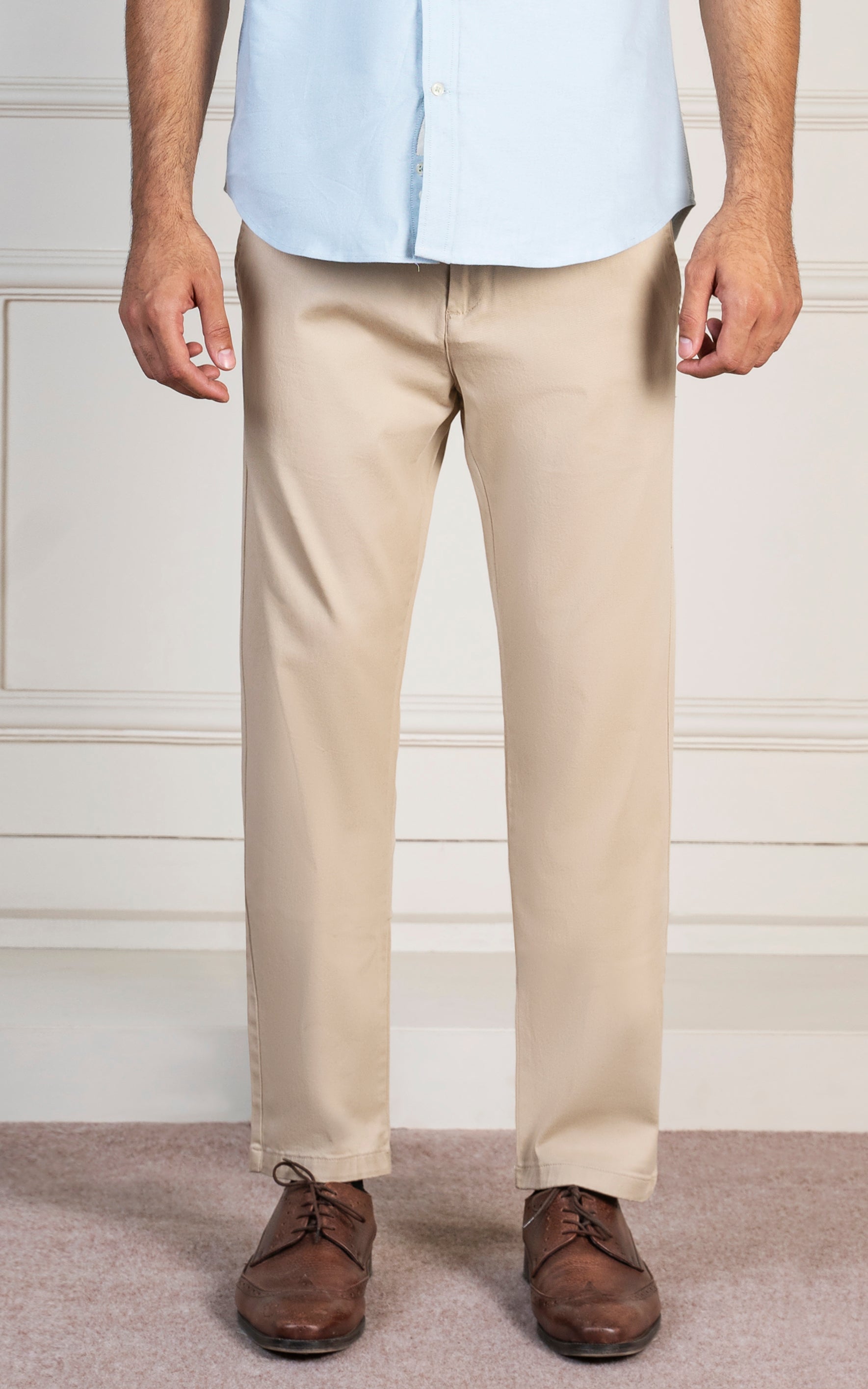 TWILL SMART FIT PANT KHAKI
