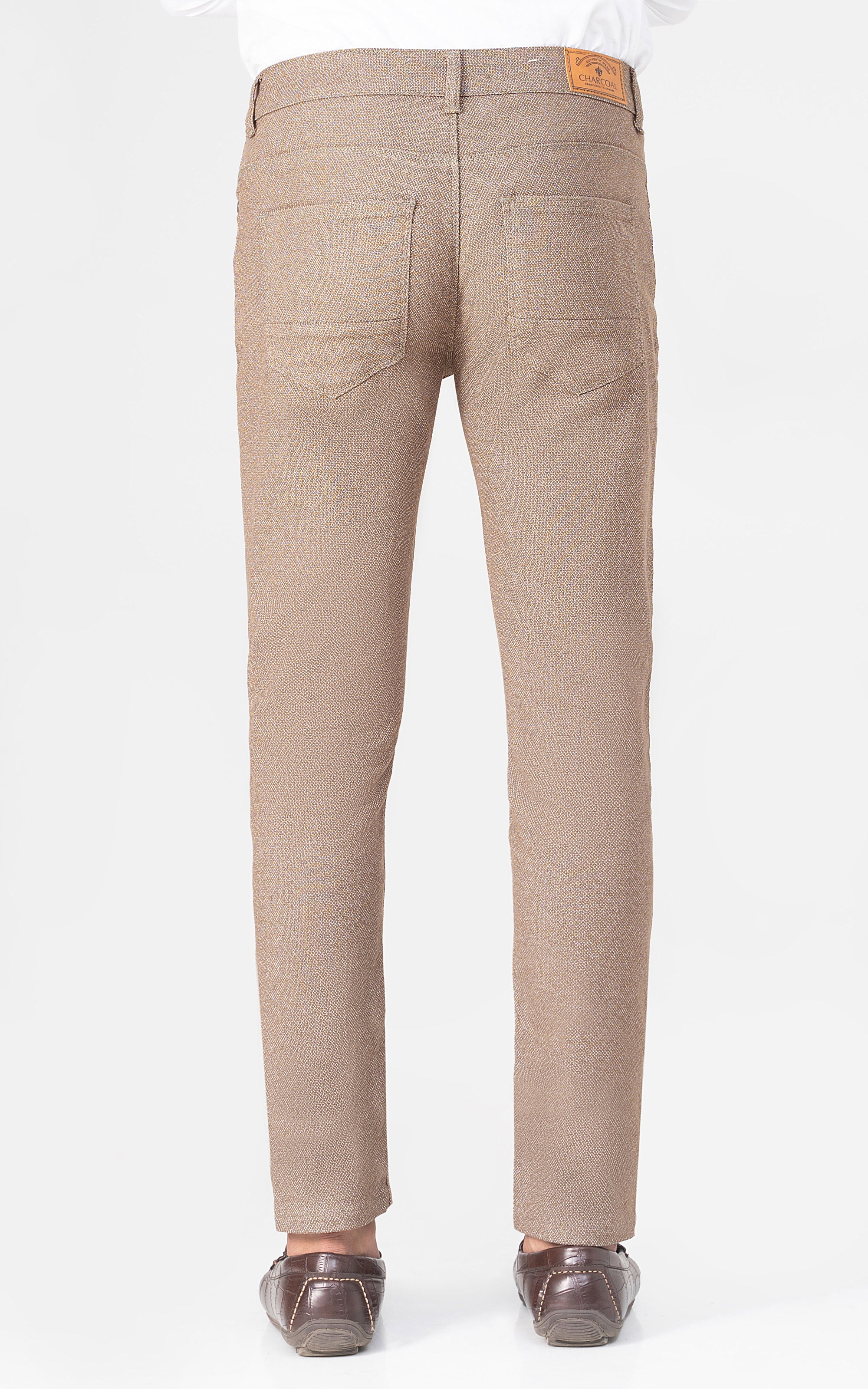 MELANGE 5-POCKET PANT LIGHT KHAKI