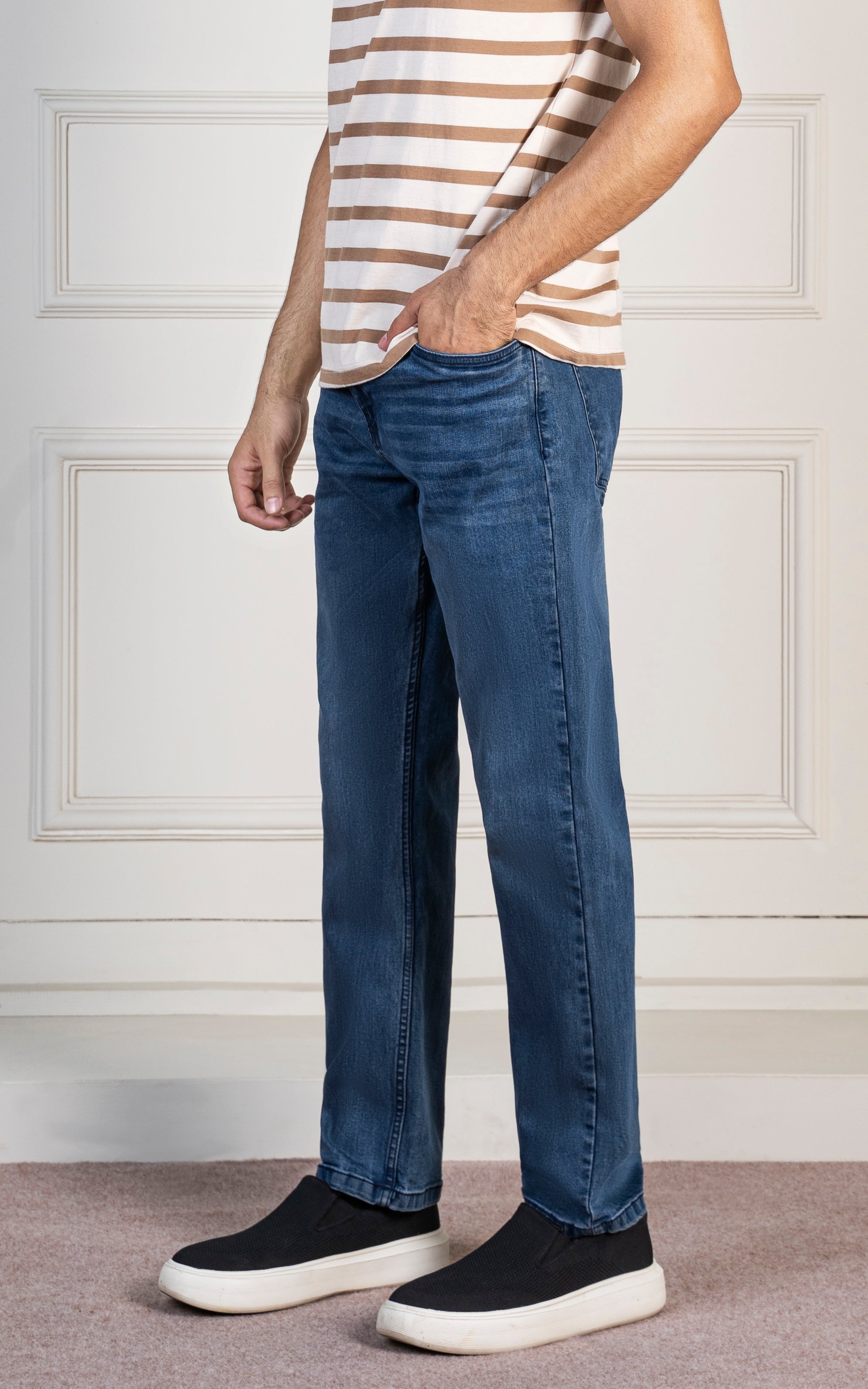 STRAIGHT FIT JEAN INDIGO BLUE
