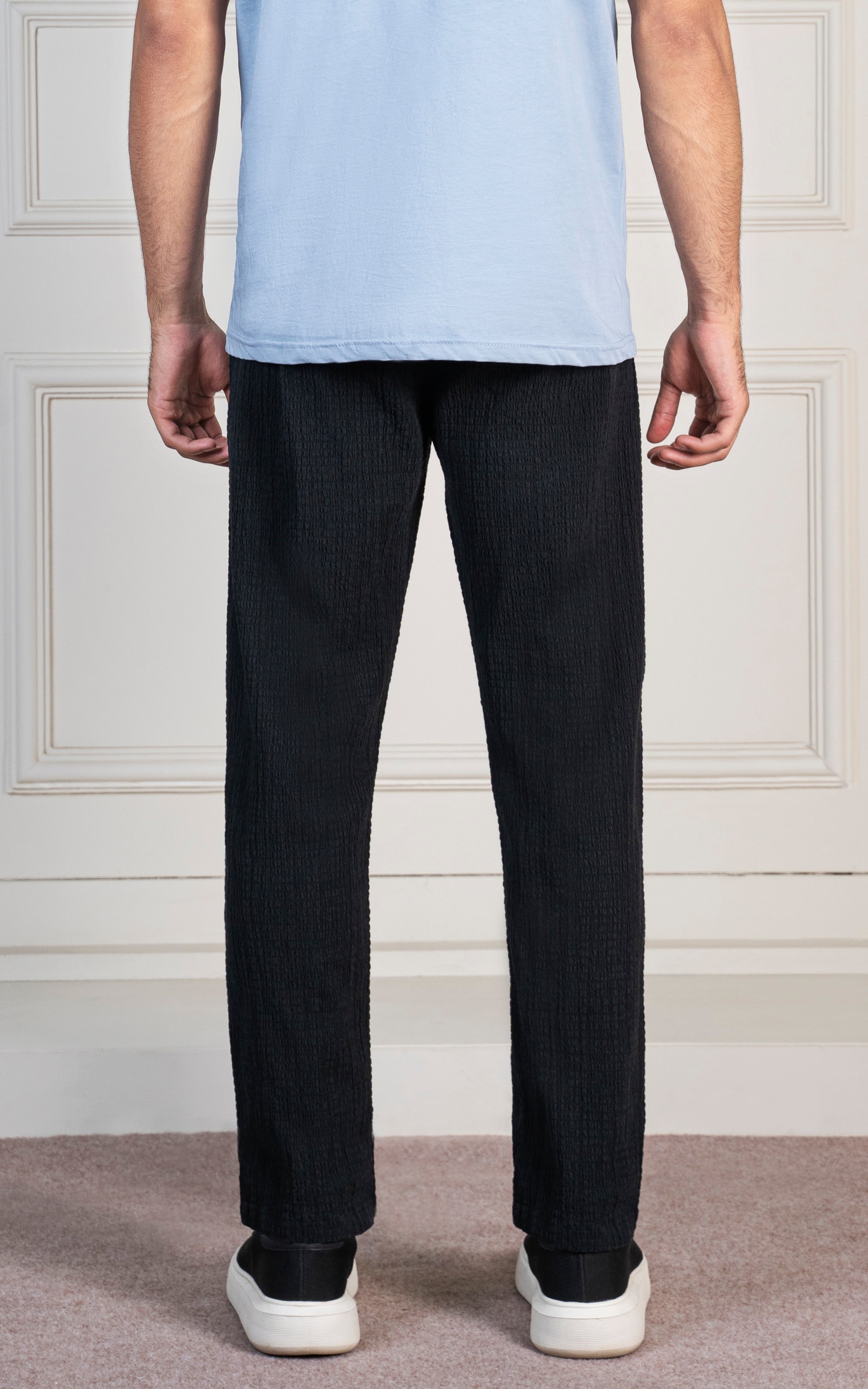 SMART FIT JOGGER TROUSER  BLACK