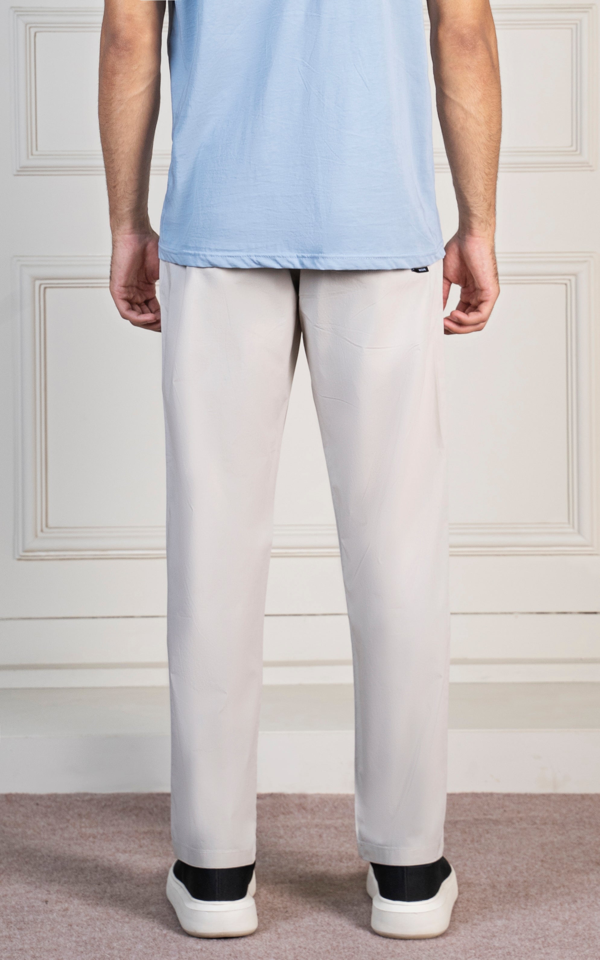 SMART FIT JOGGER TROUSER BEIGE