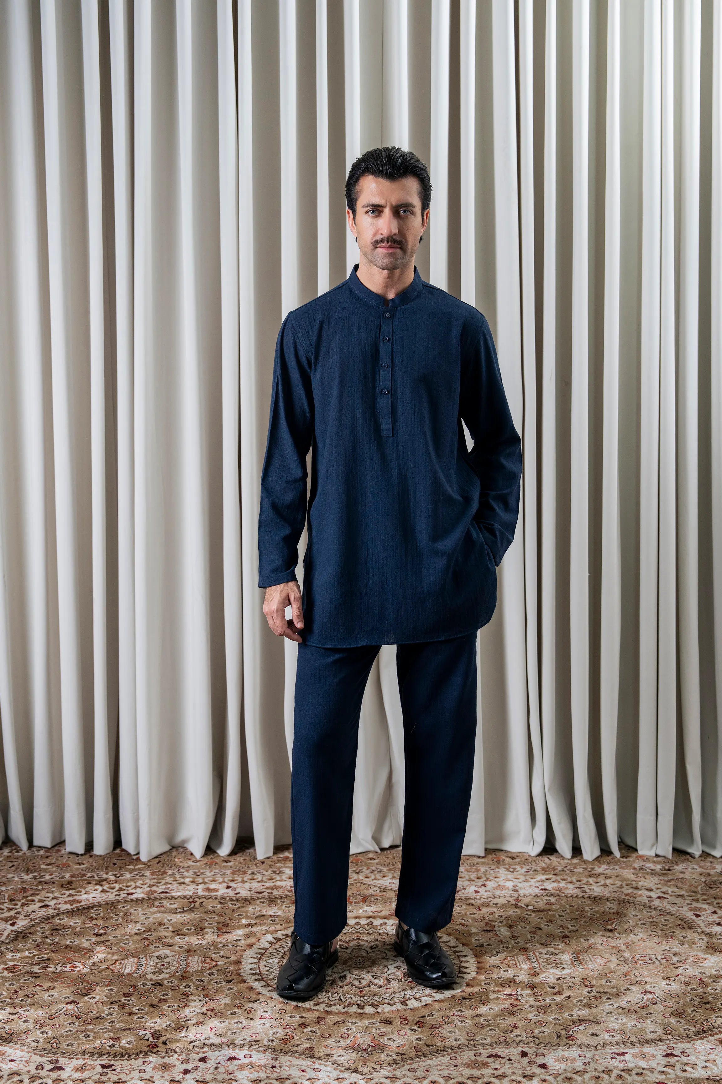 KURTA PAJAMA NAVY