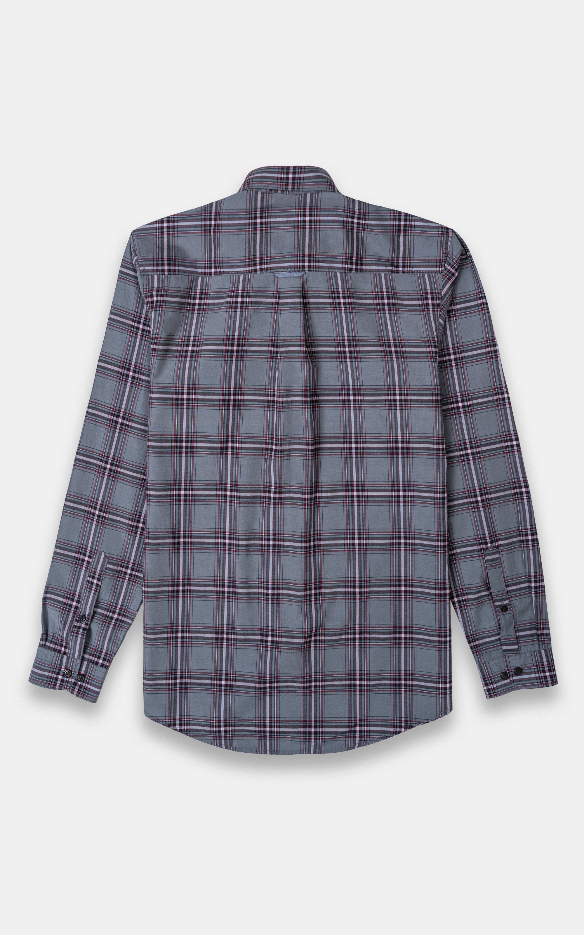 CASUAL SHIRT GREY CHECK