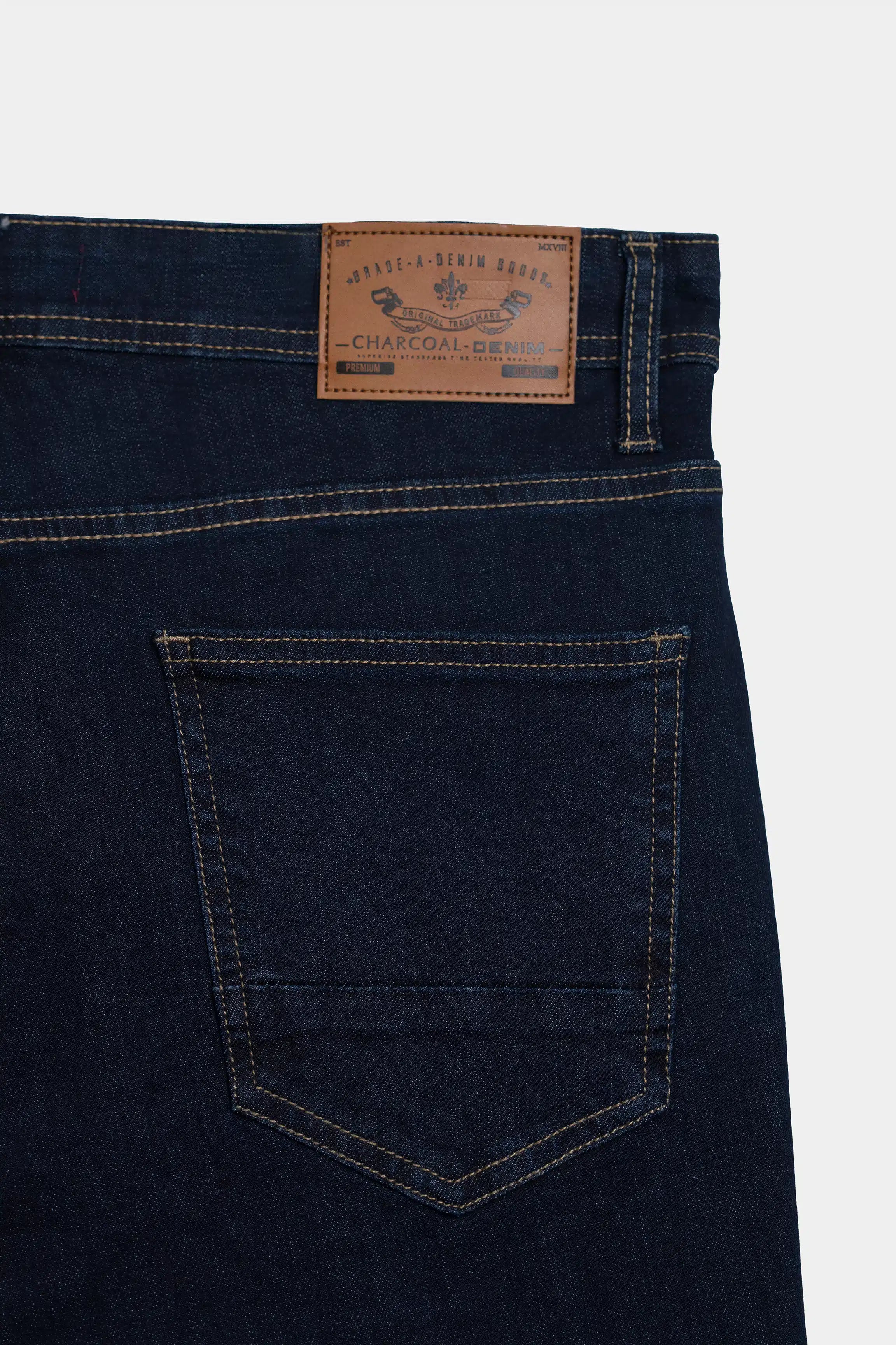 REGULAR TAPERED FIT JEAN DARK BLUE