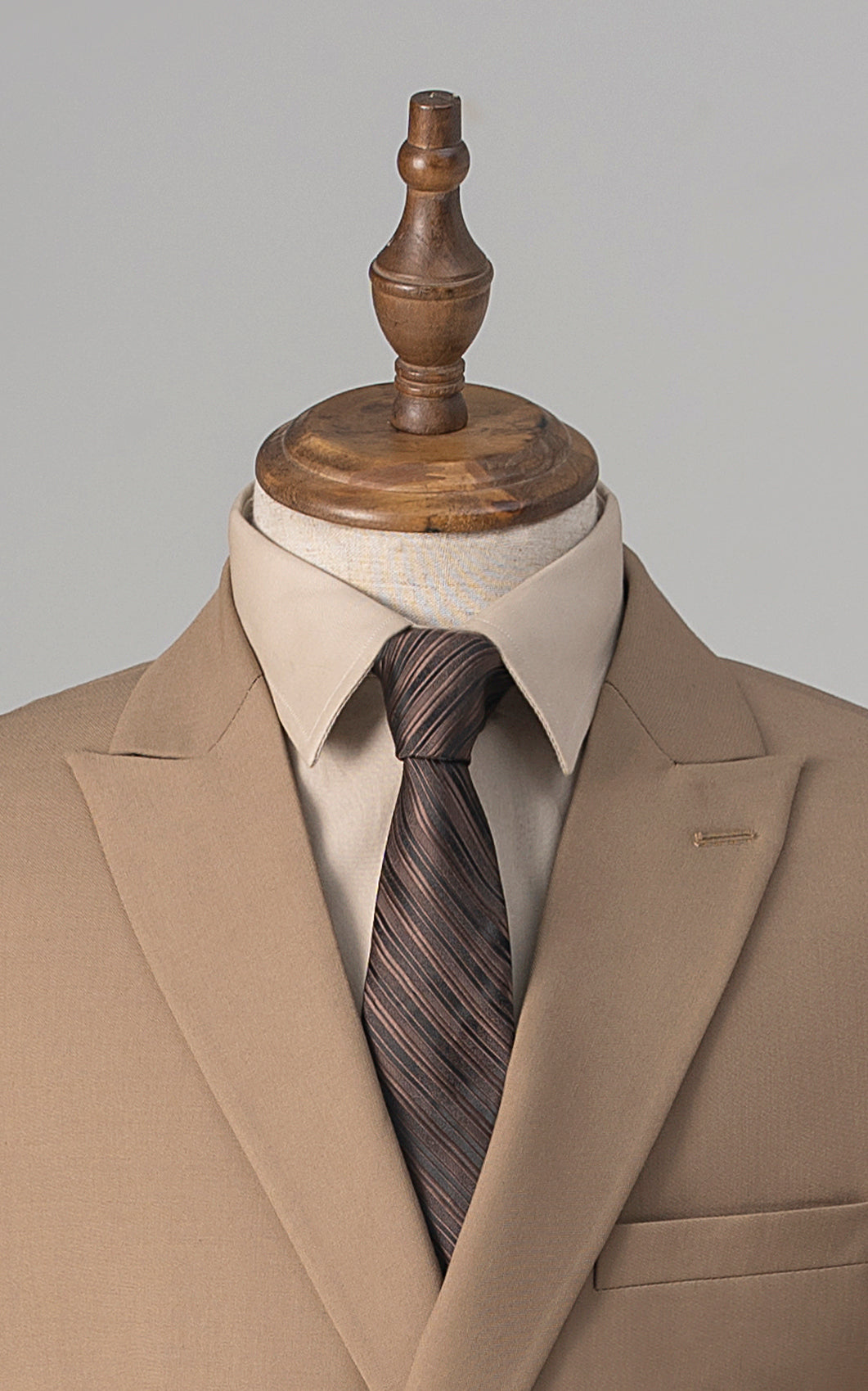 2 PIECE SUIT KHAKI