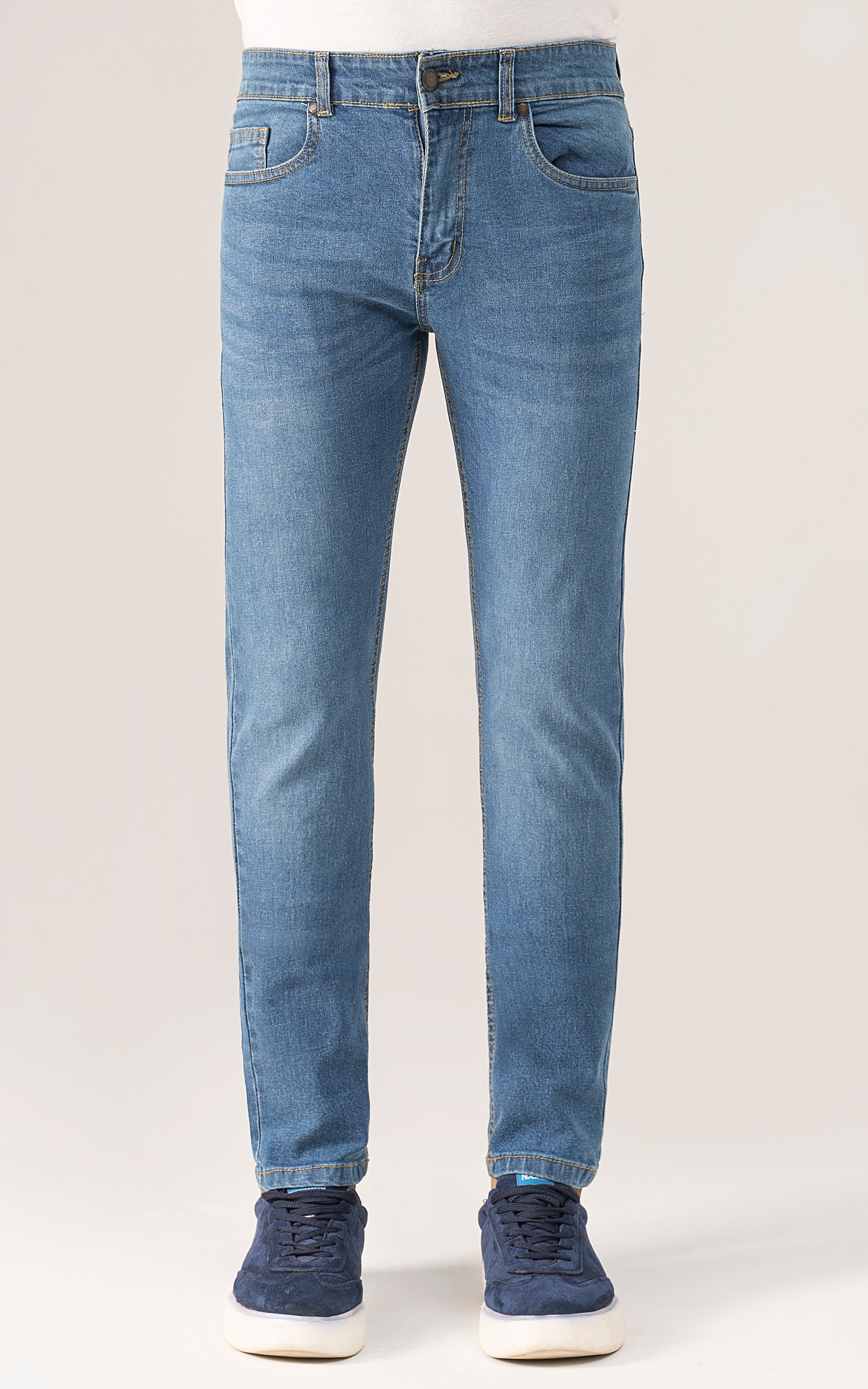 JEANS SLIM FIT MID BLUE