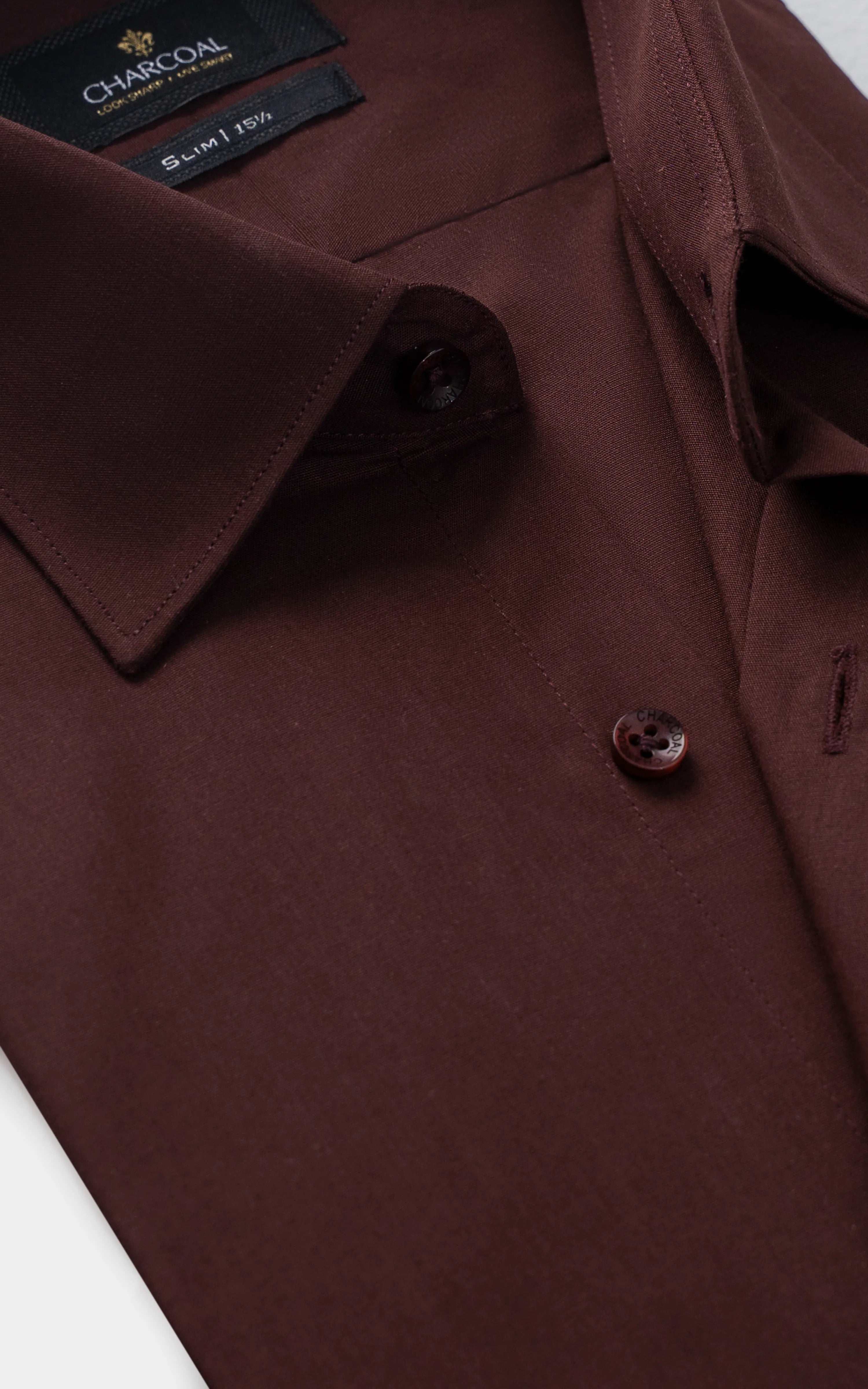 DRESS SHIRT MAROON
