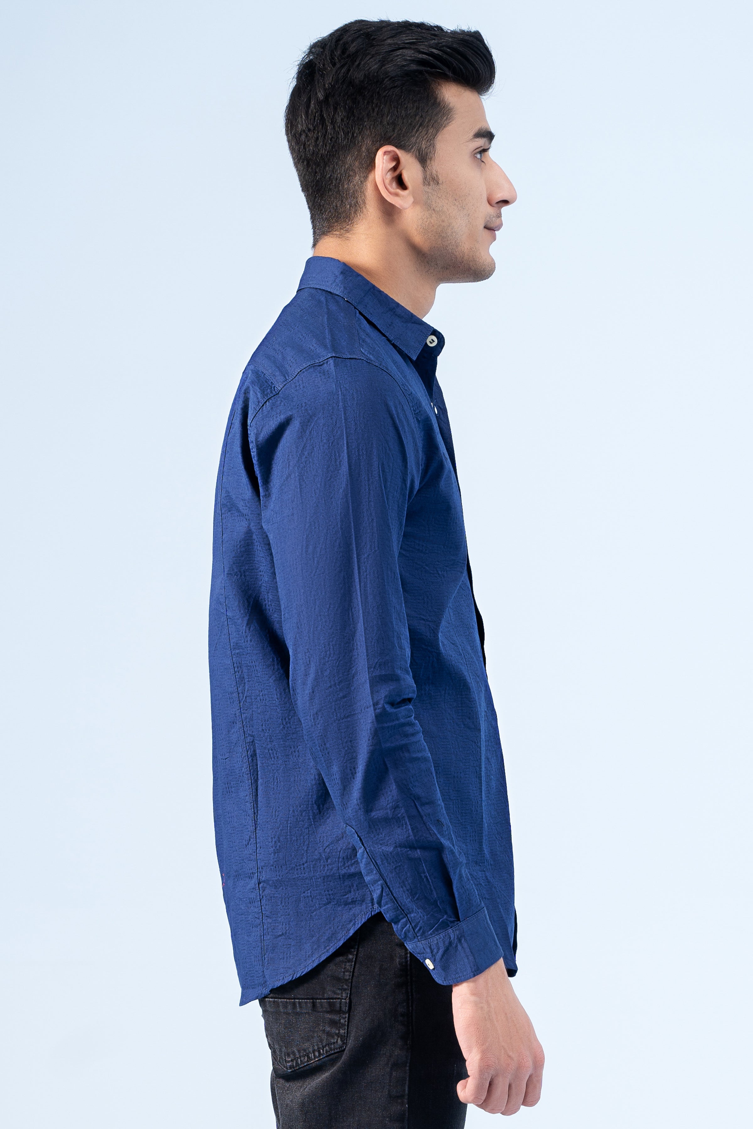 CASUAL SHIRT BLUE - Charcoal Clothing