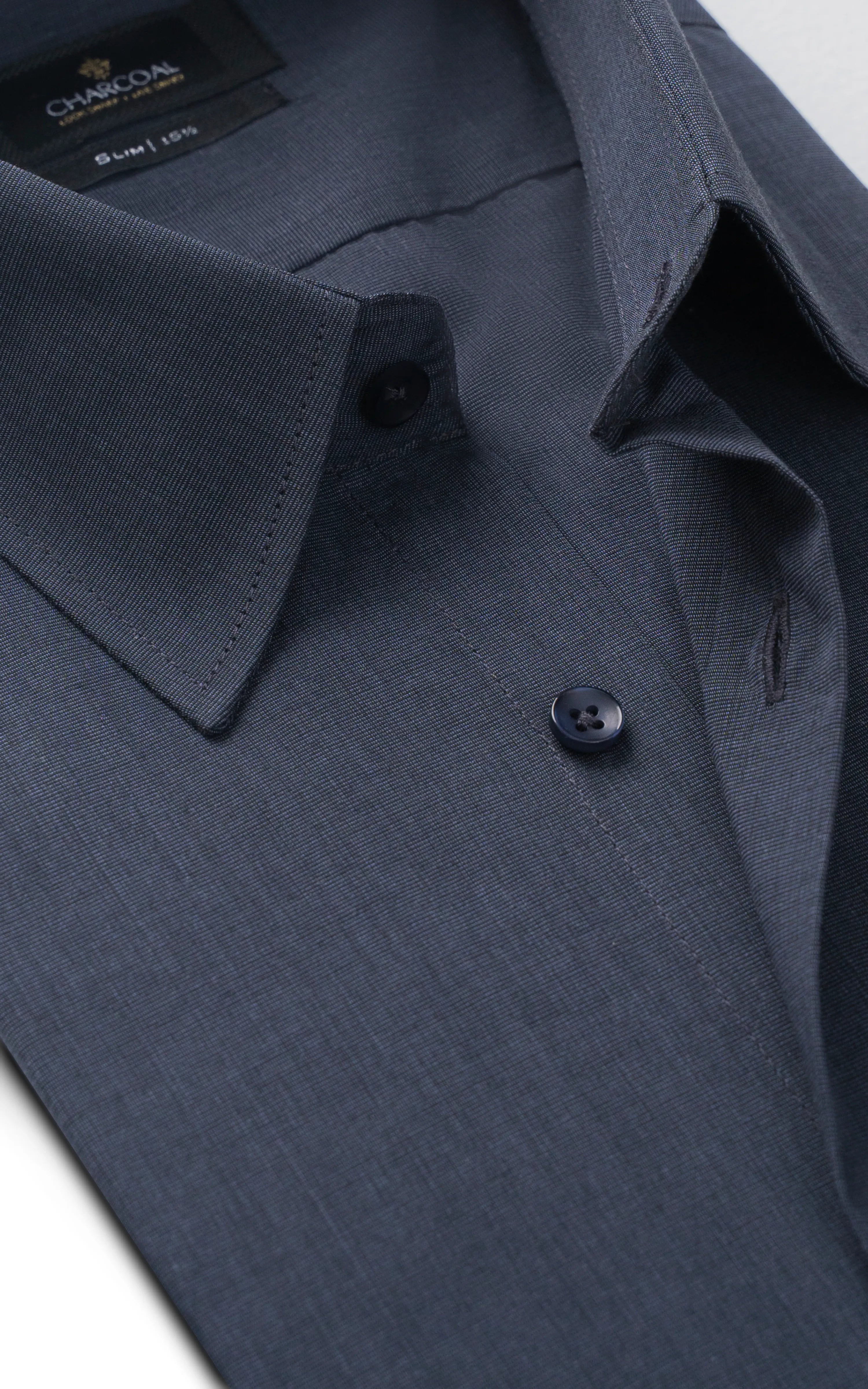 DRESS SHIRT CHARCOAL GREY