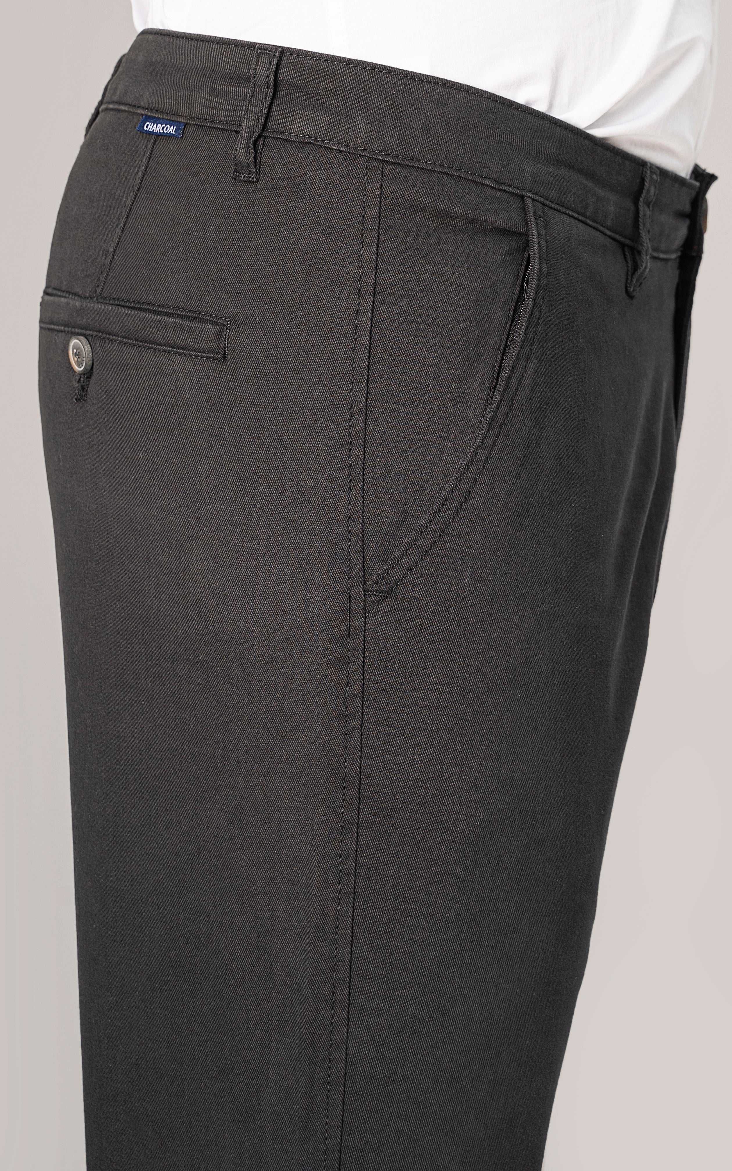 CASUAL PANT CROSS POCKET BLACK