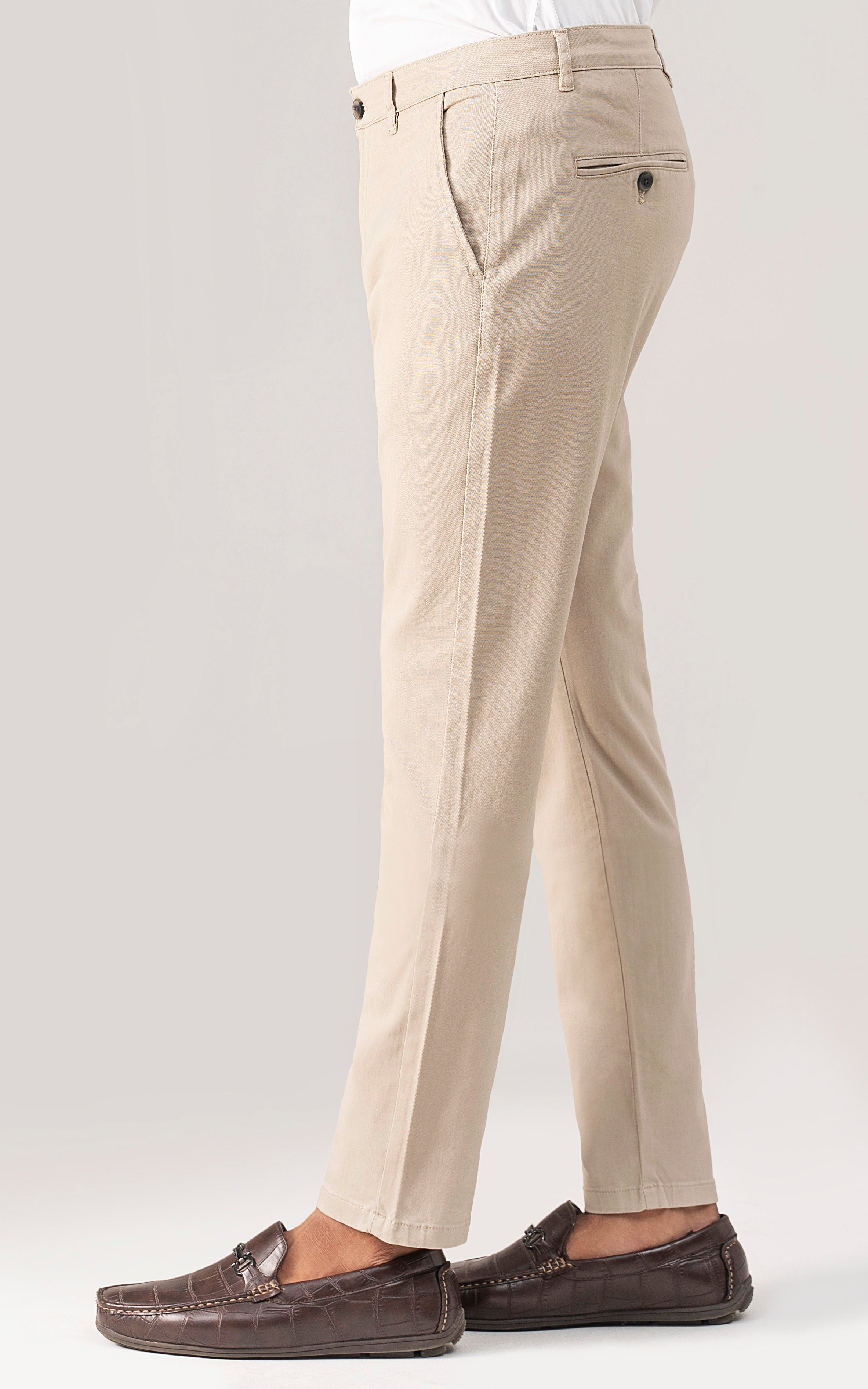 CASUAL PANT CROSS POCKET LIGHT KHAKI