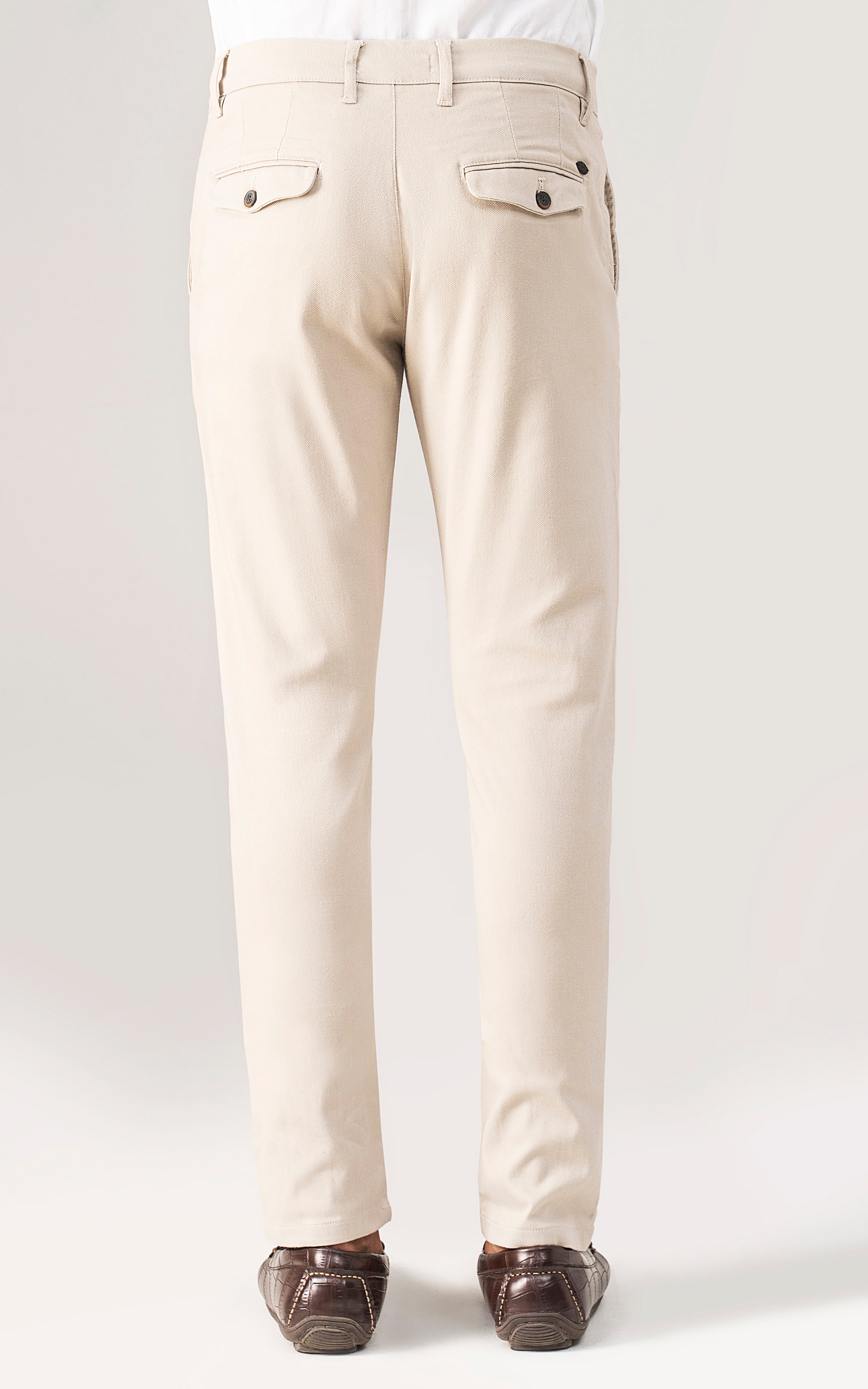 CASUAL PANT CROSS POCKET BEIGE