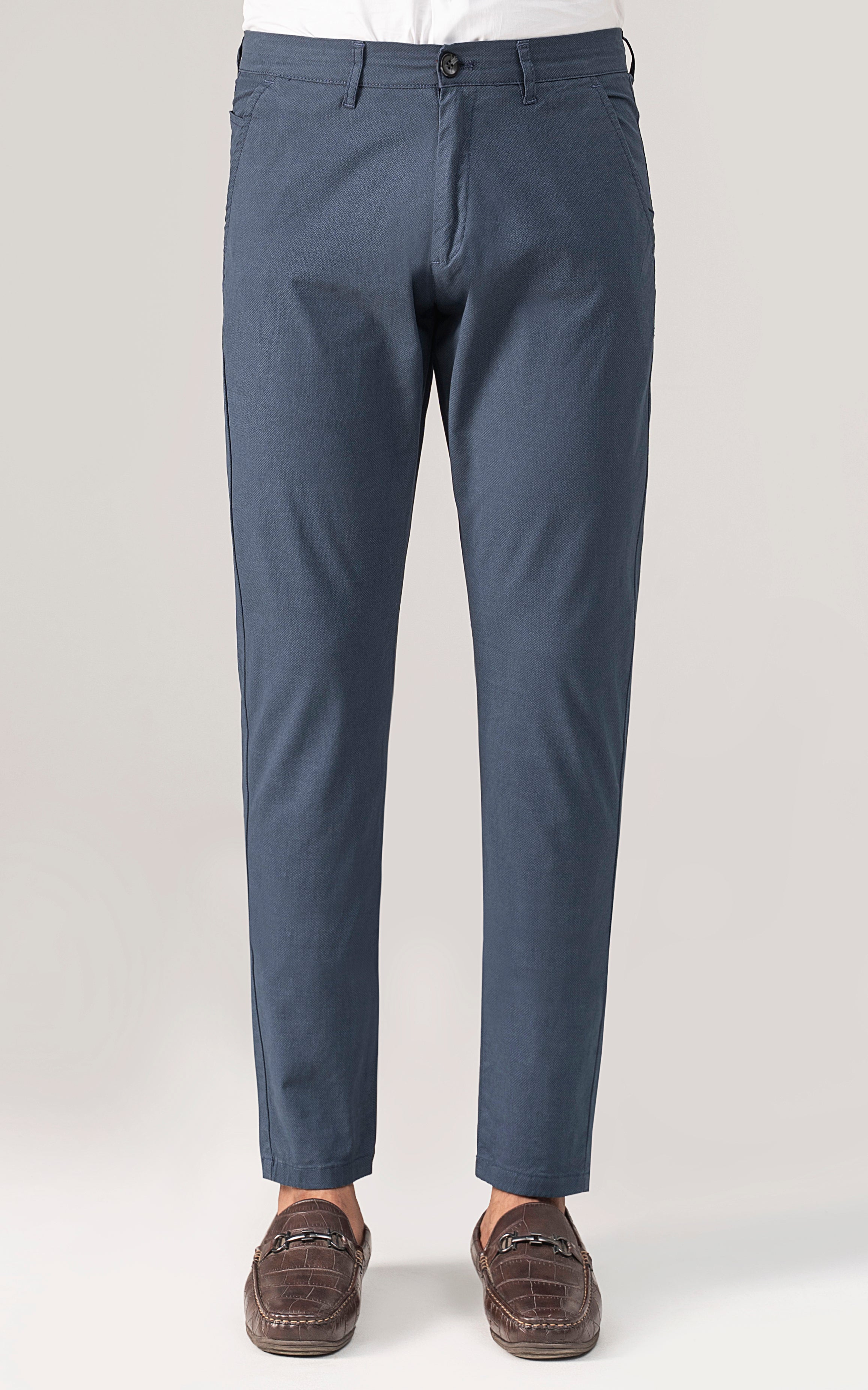 CASUAL PANT CROSS POCKET BLUE