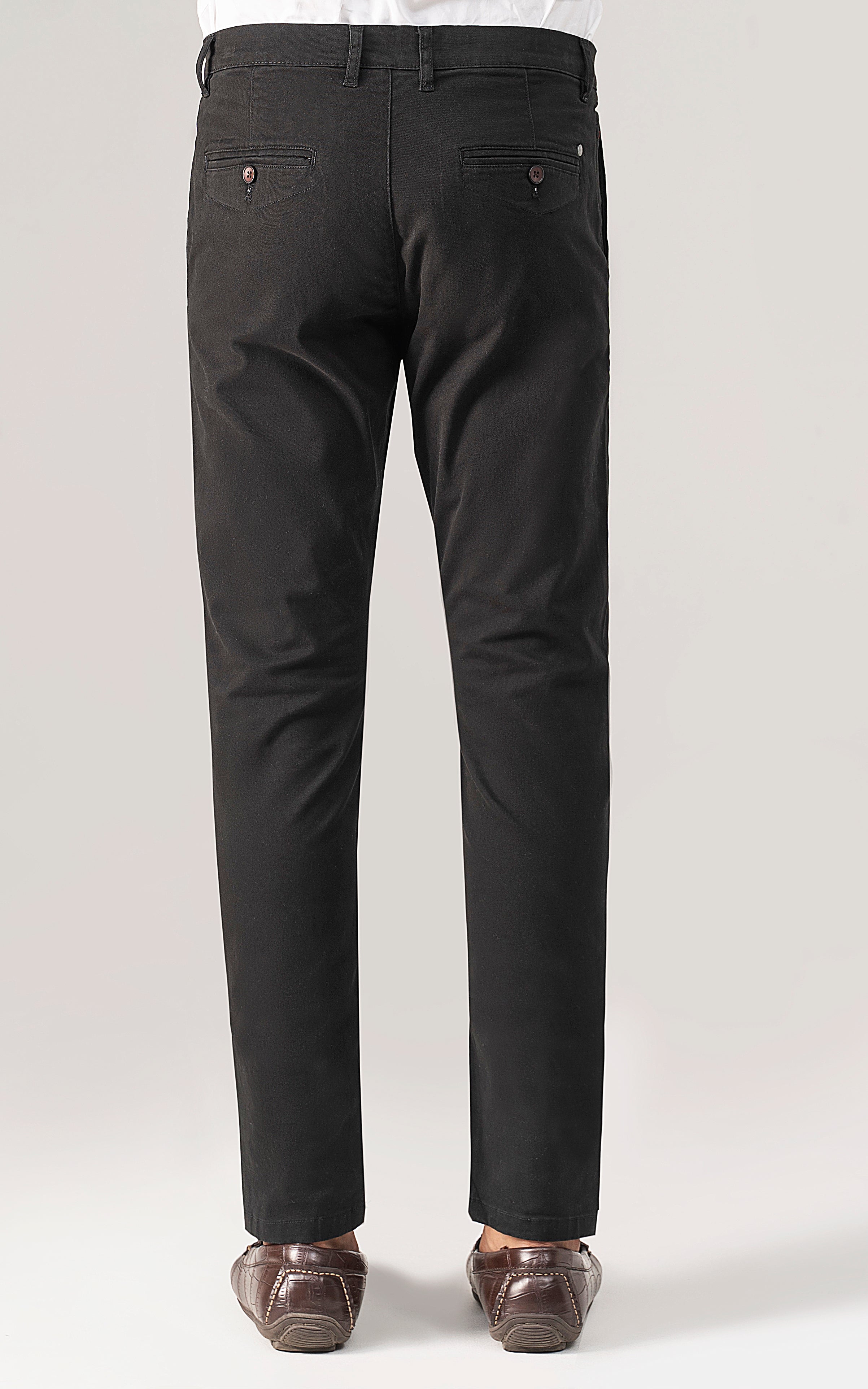 CASUAL PANT CROSS POCKET BLACK