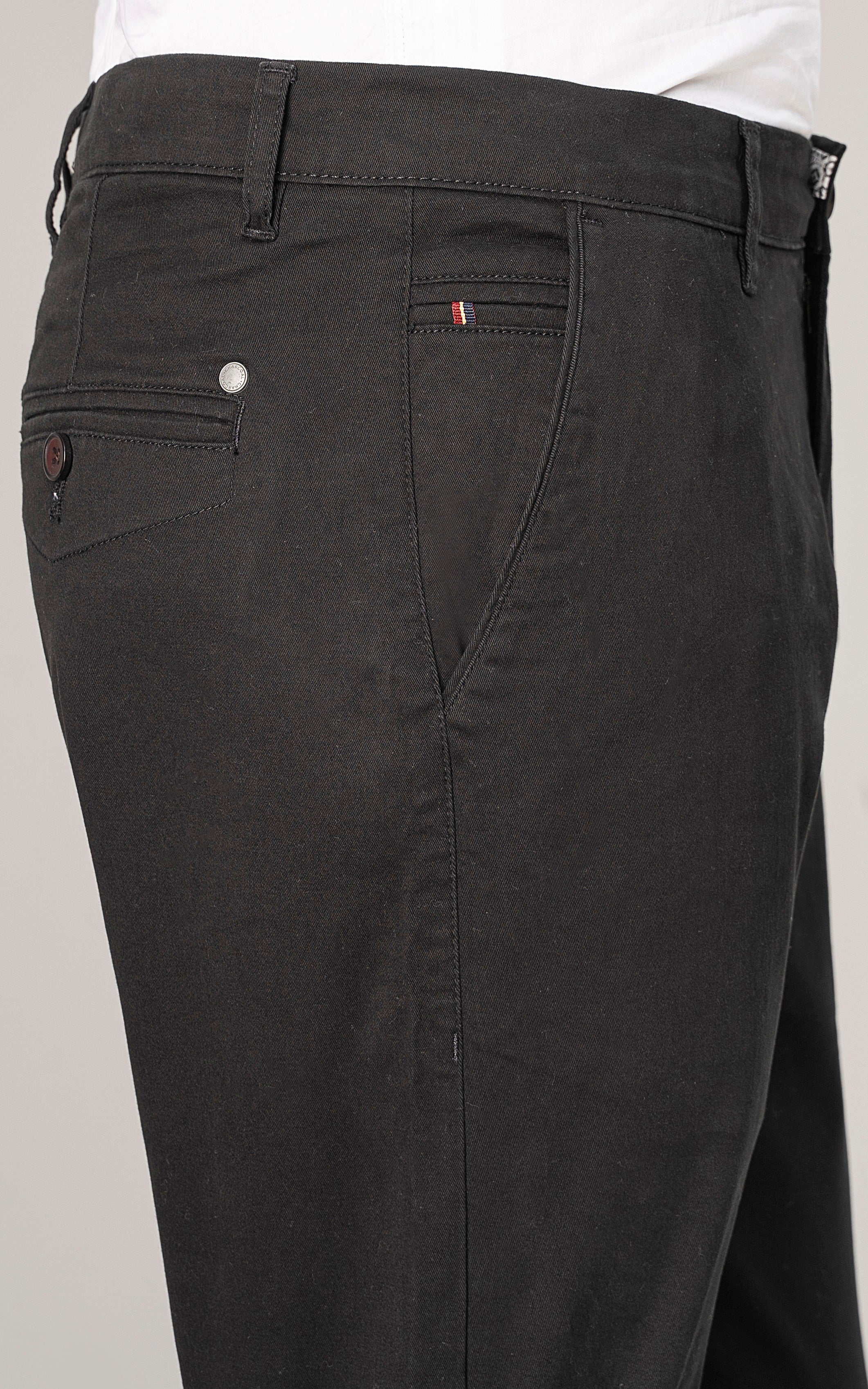 CASUAL PANT CROSS POCKET BLACK