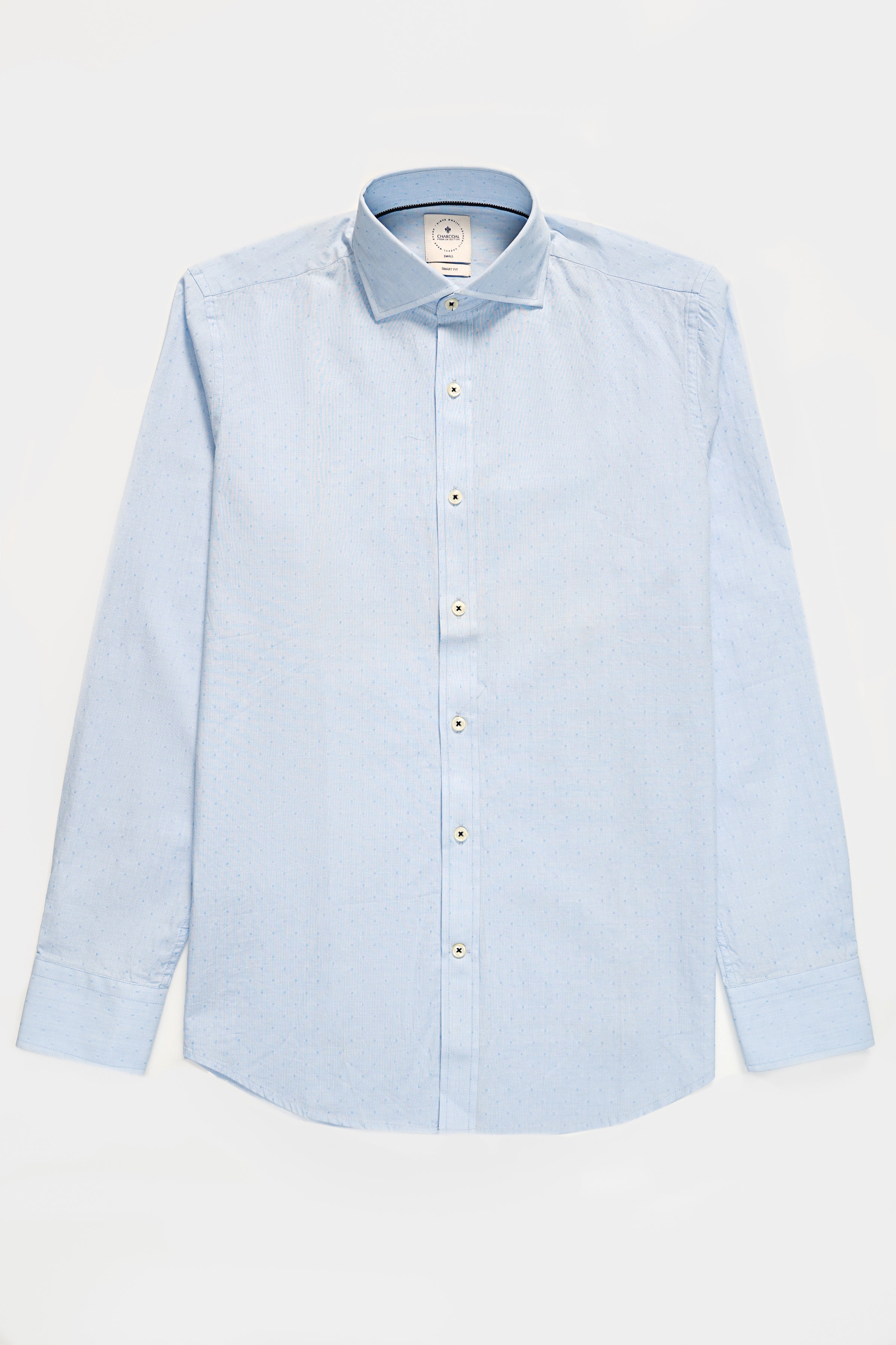 SMART SHIRT LIGHT SKY - Charcoal Clothing