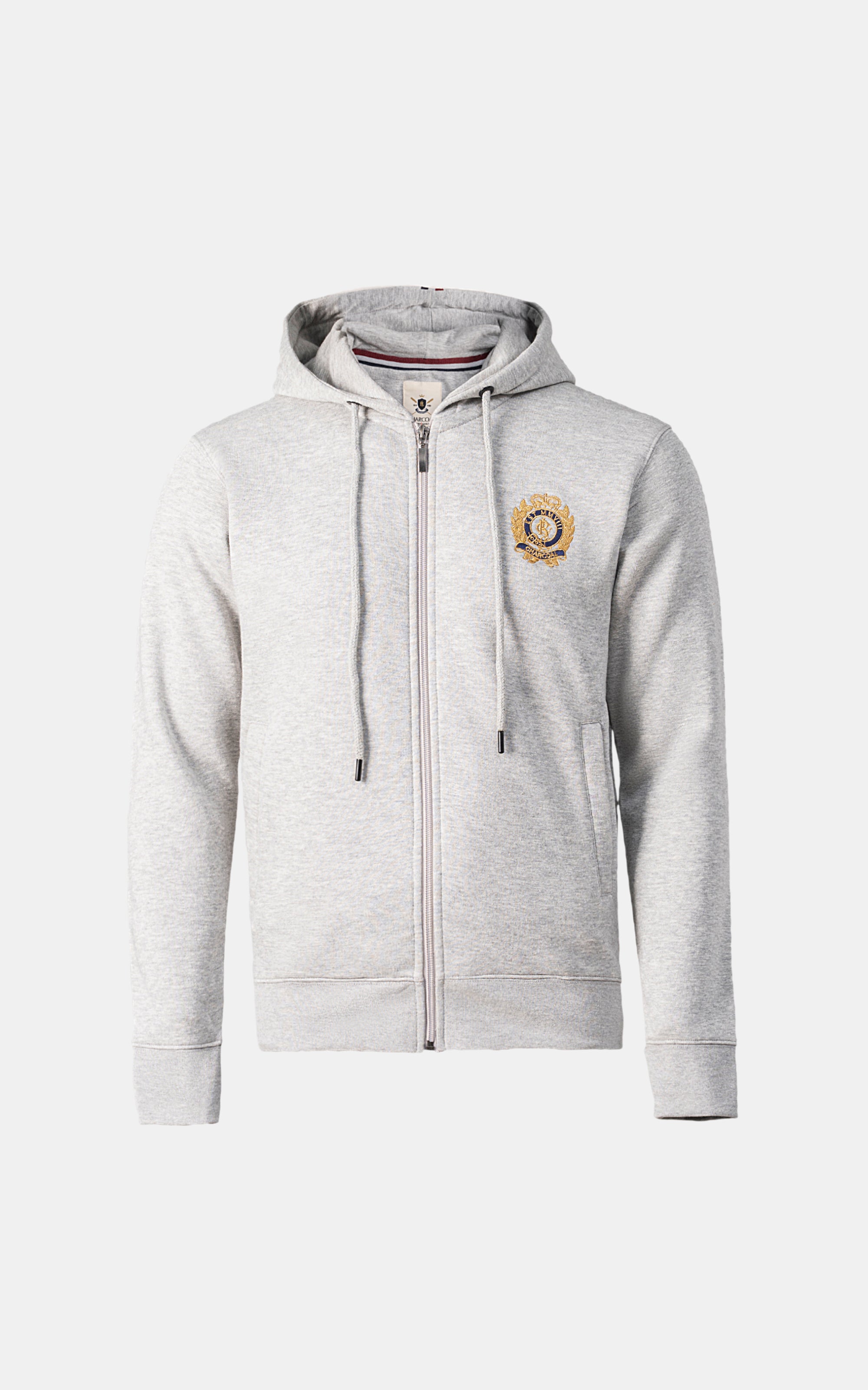 HOODIE HEATHER GREY