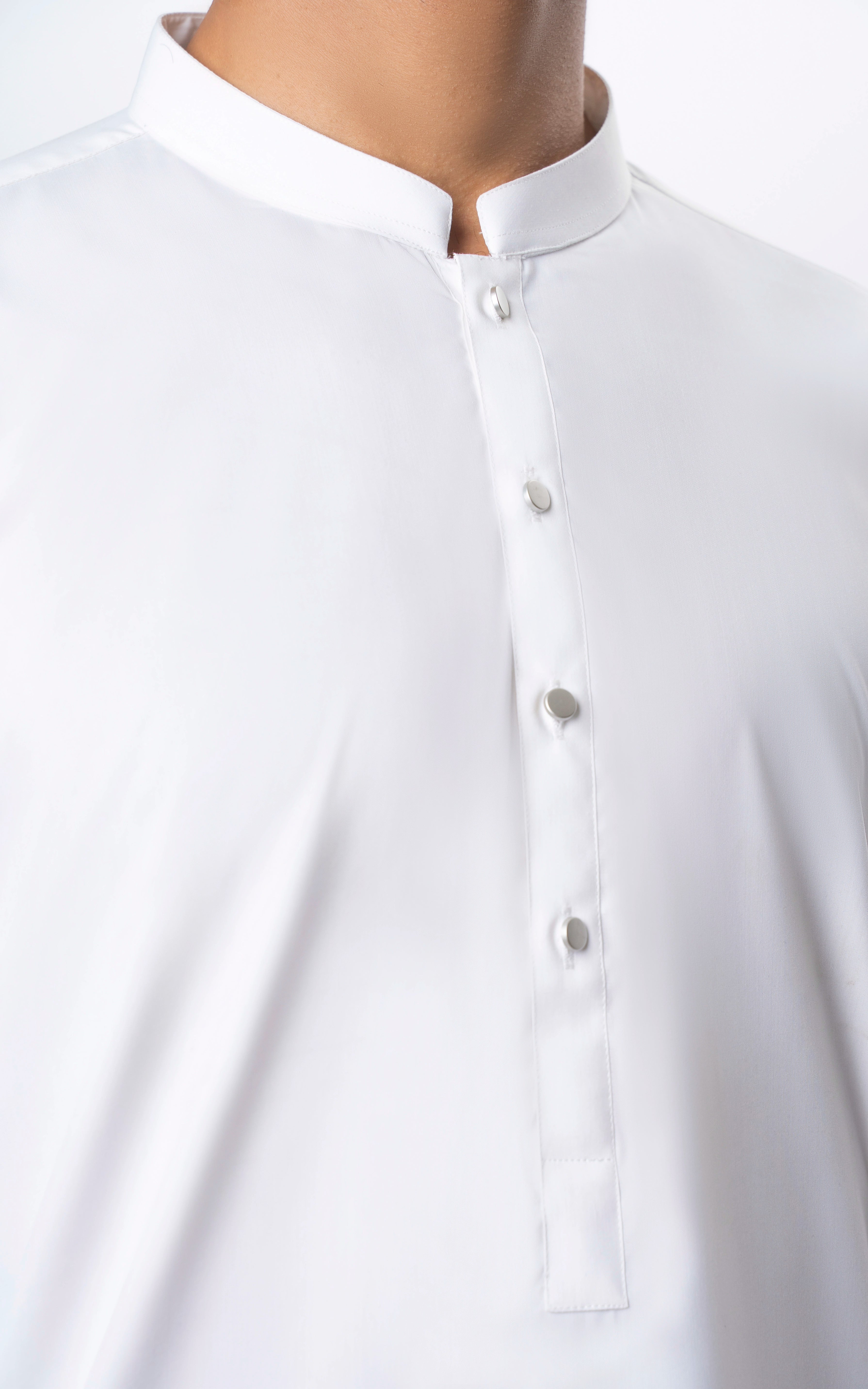 BLENDED KAMEEZ SHALWAR | PREMIUM COLLECTION WHITE