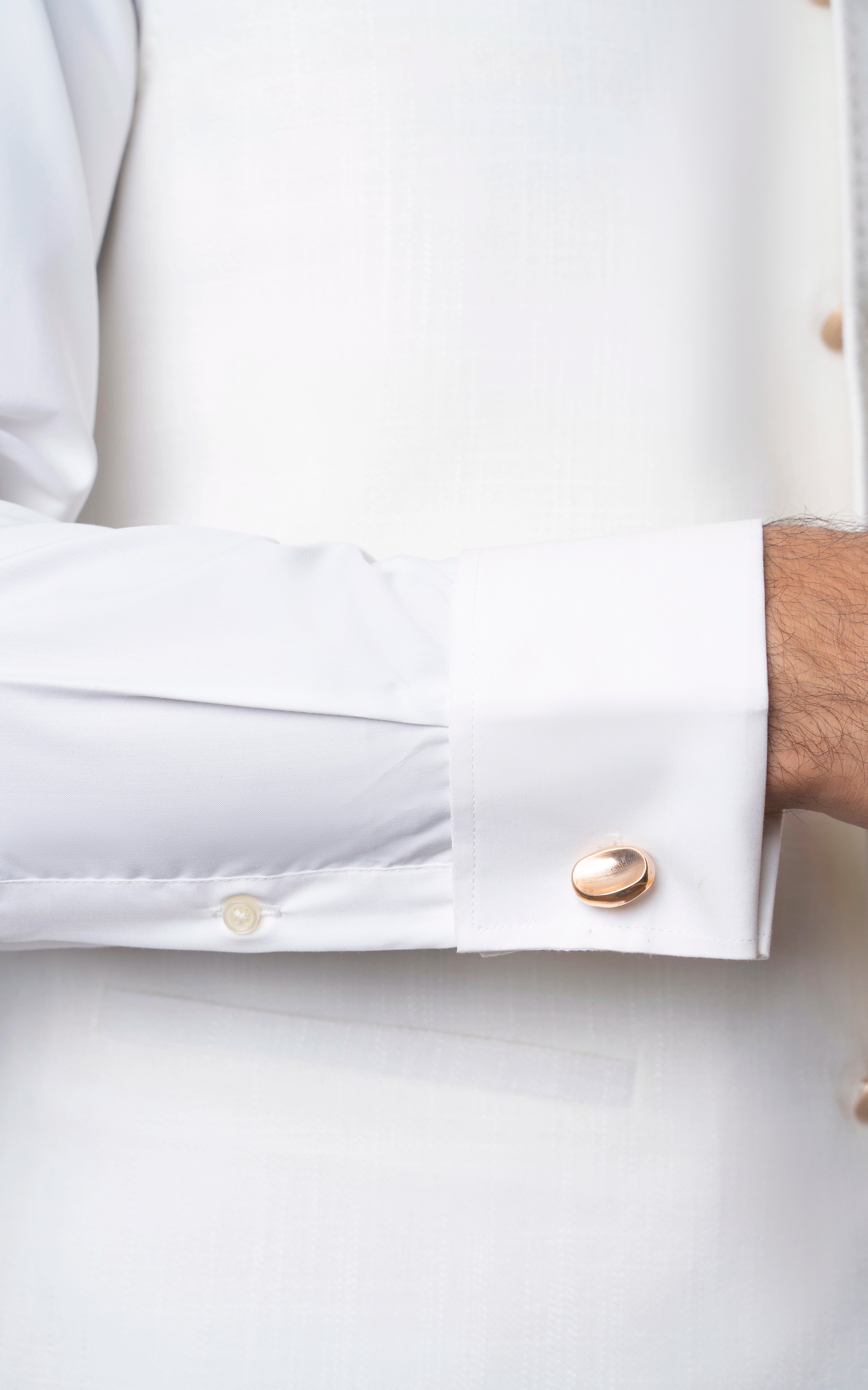BLENDED TEXTURED WAISTCOAT | PREMIUM COLLECTION OFF WHITE