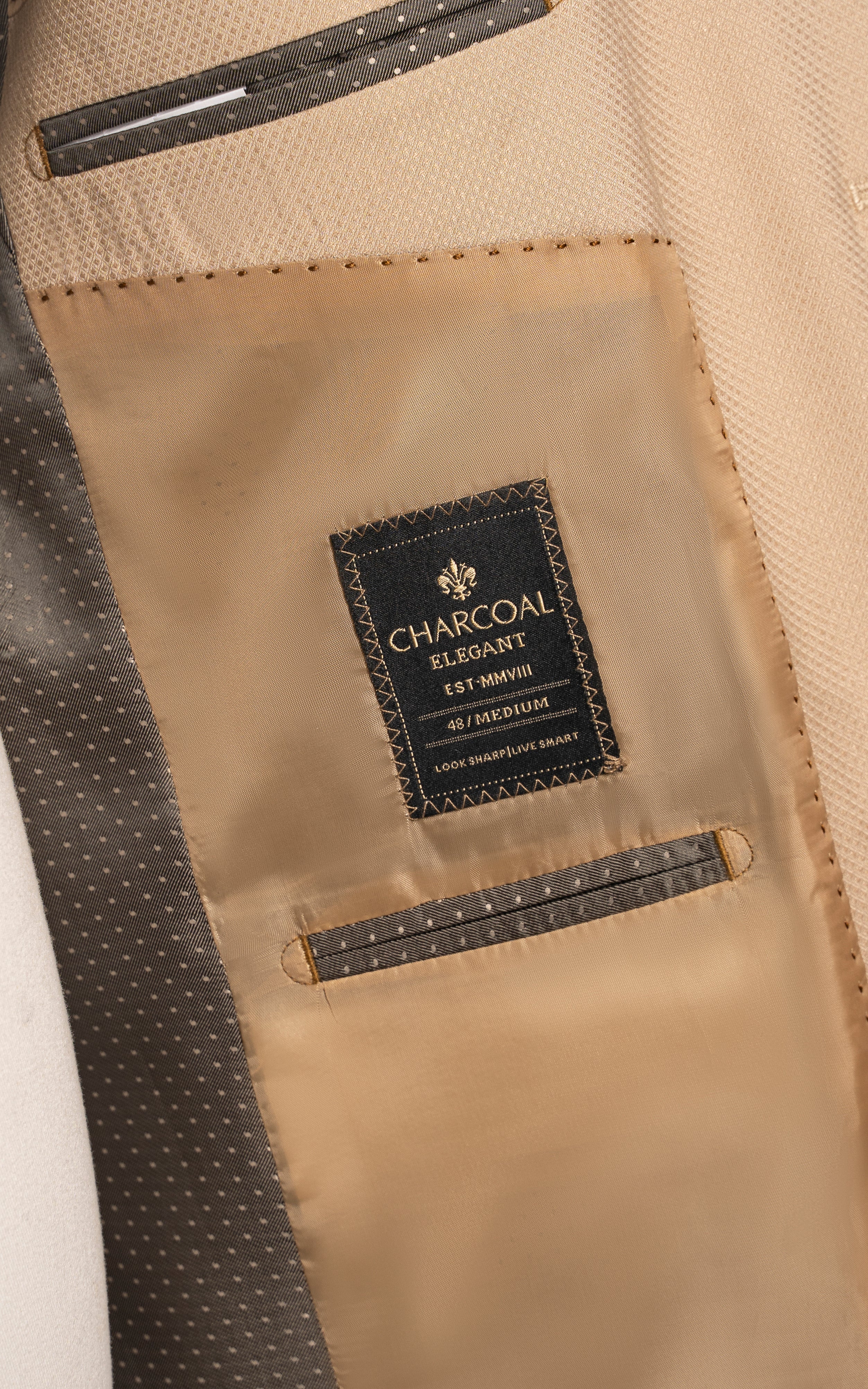 CASUAL COAT LIGHT KHAKI