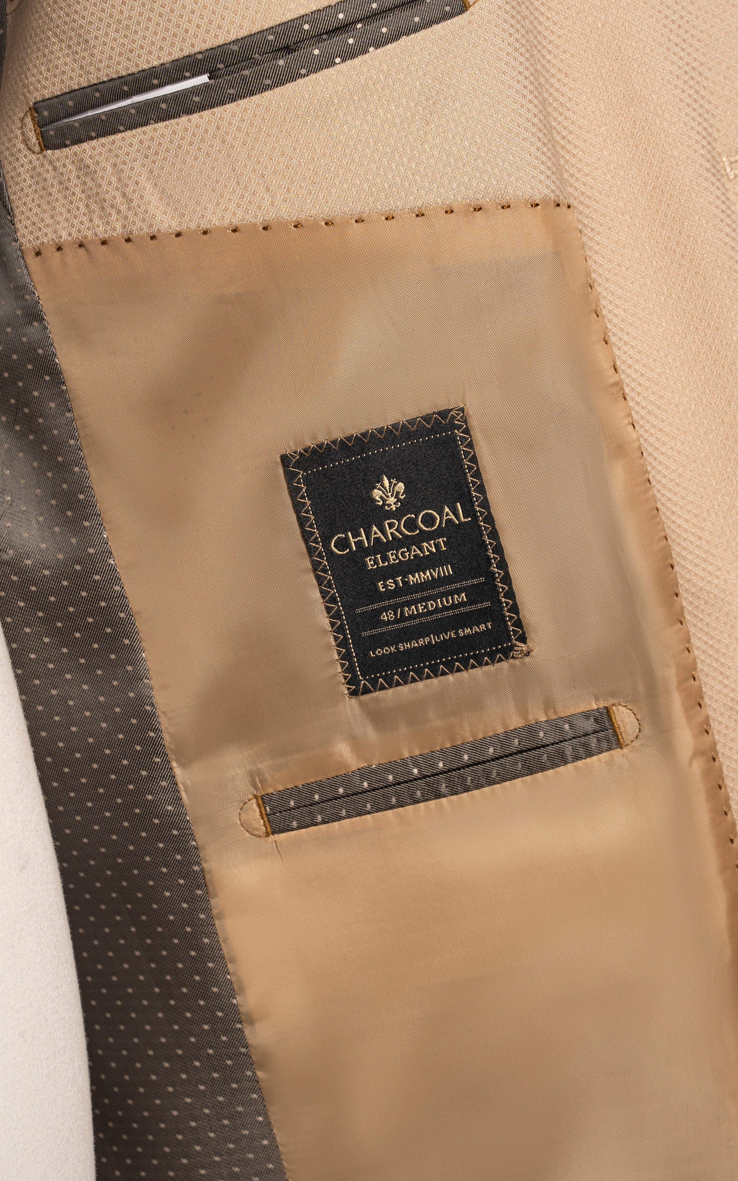 CASUAL COAT LIGHT KHAKI