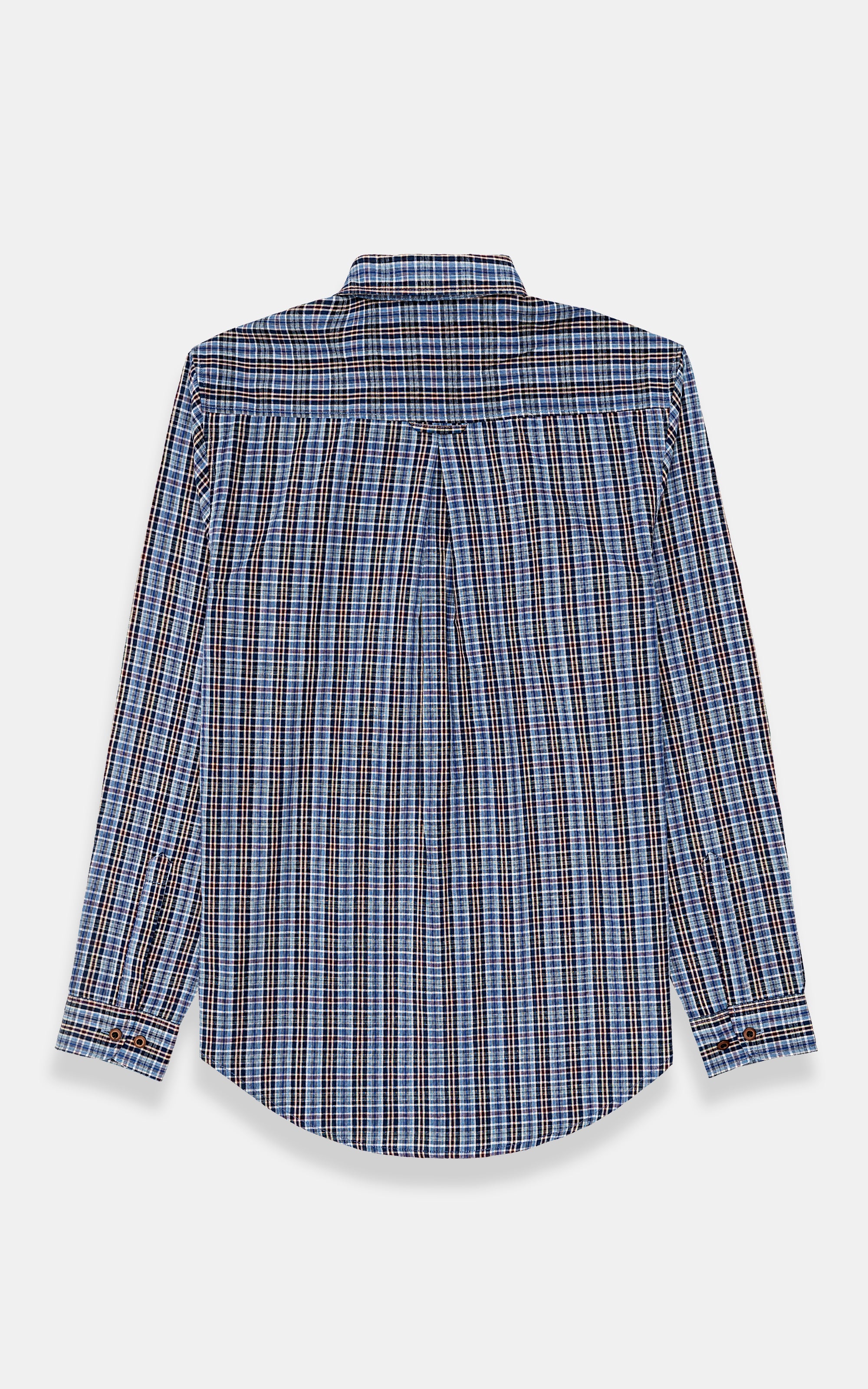 CASUAL SHIRT BLUE CHECK