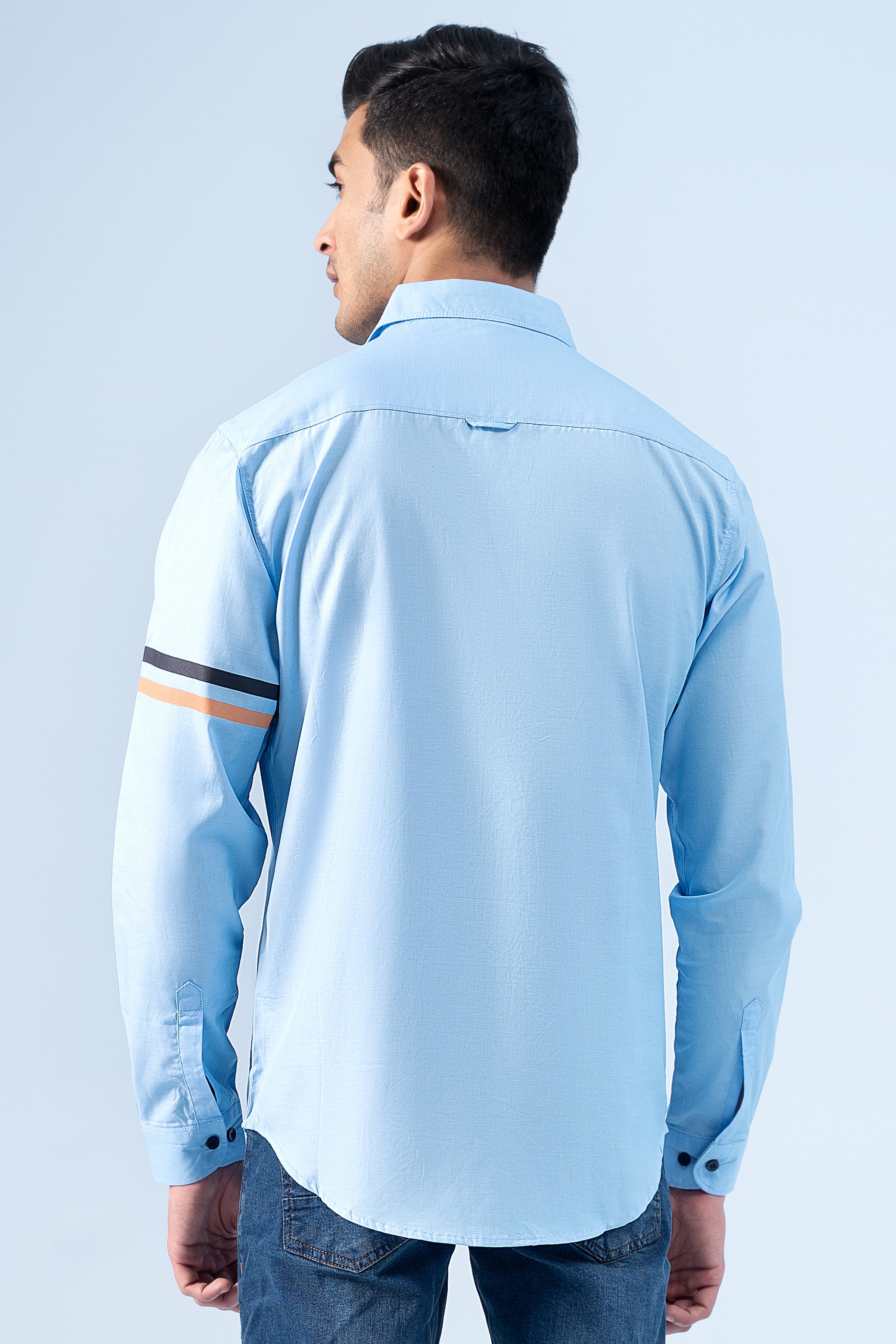 CASUAL SHIRT SKY BLUE - Charcoal Clothing