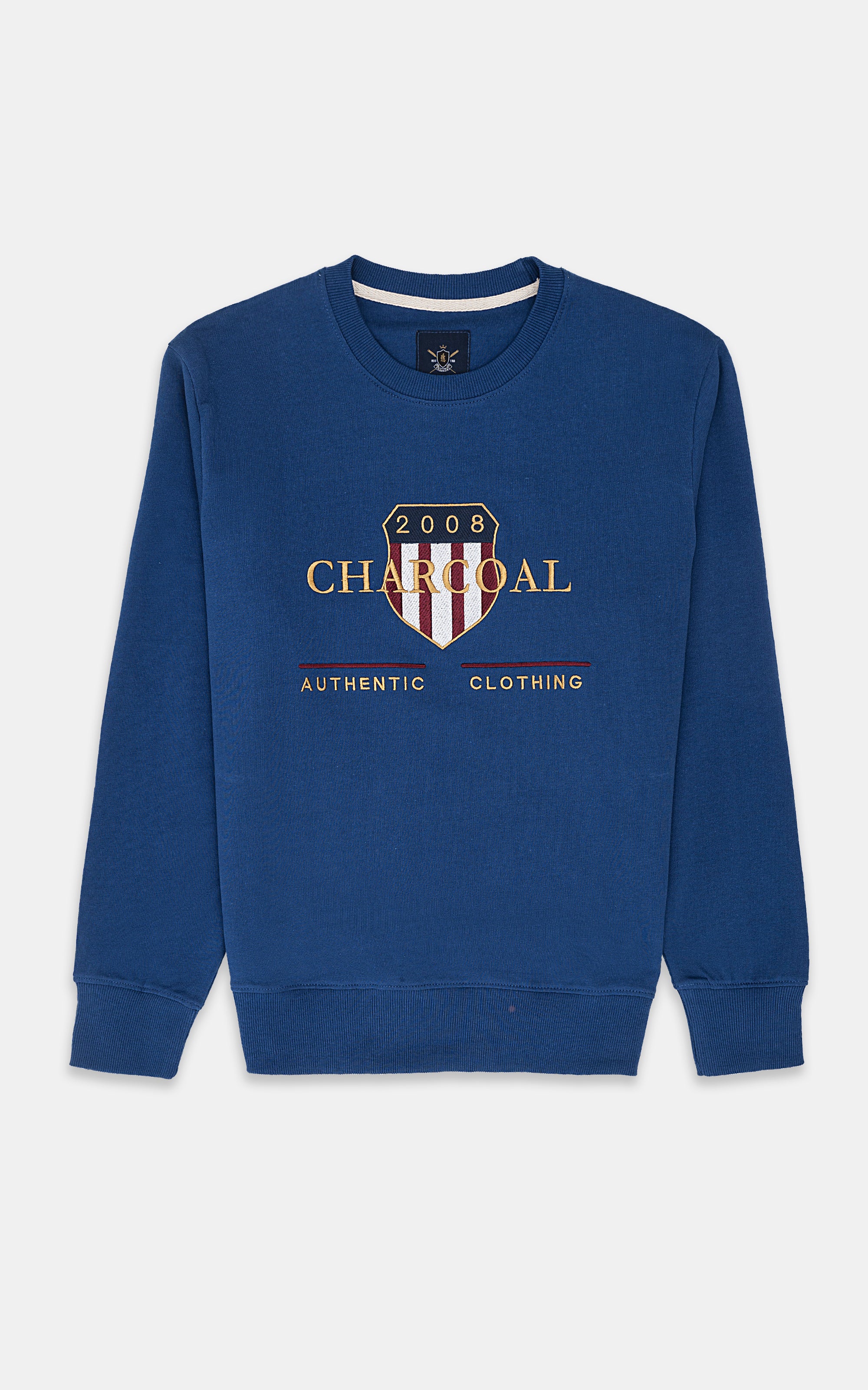 CREW NECK SWEAT SHIRT ROYAL BLUE