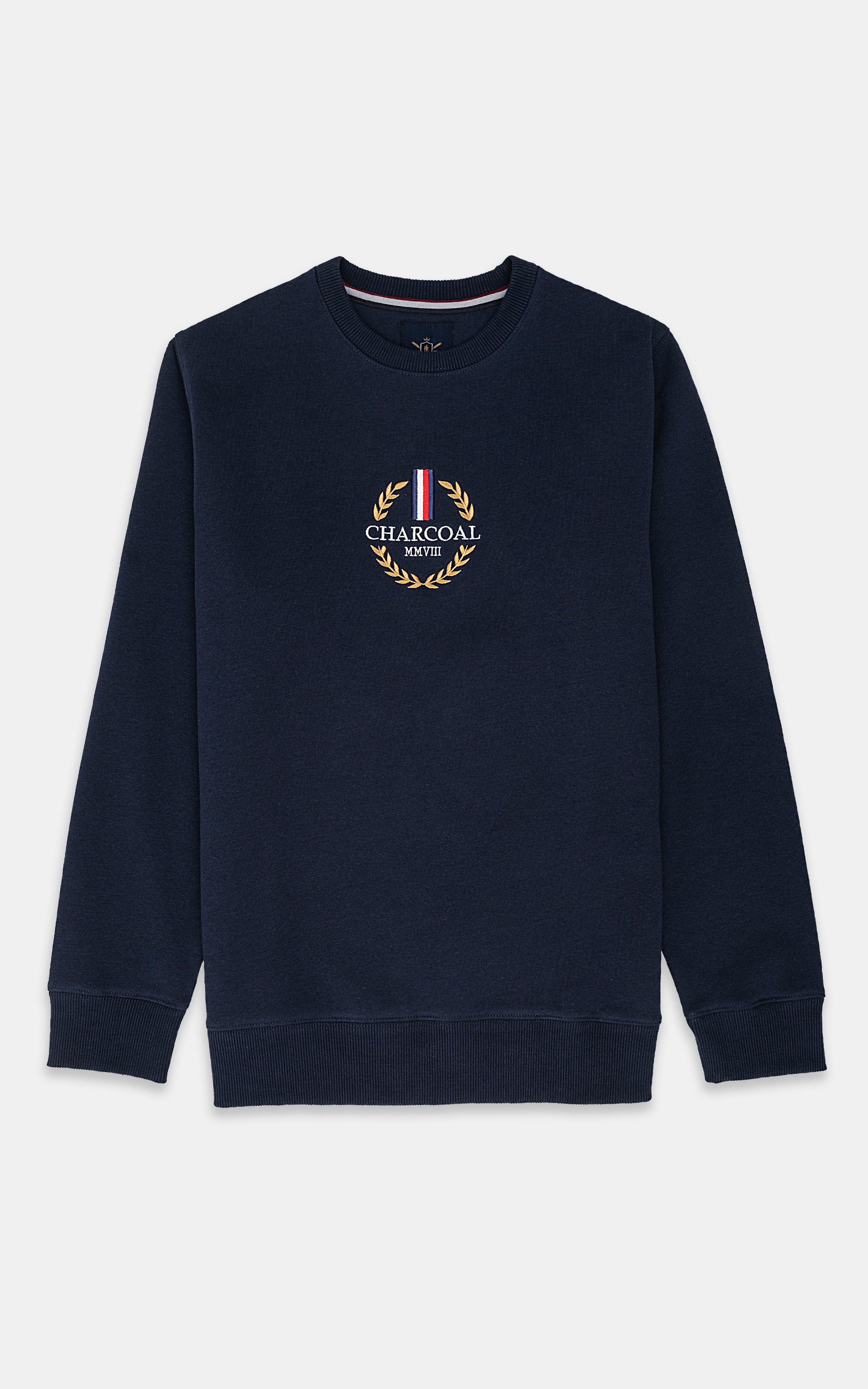 CREW NECK SWEAT SHIRT NAVY