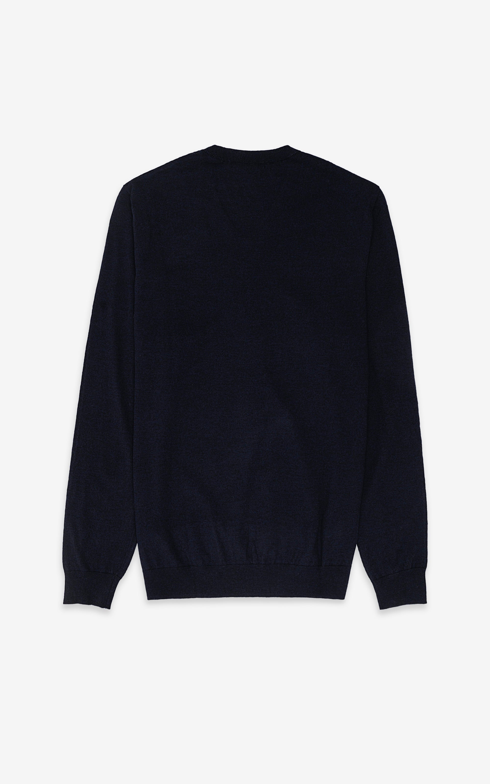 SWEATER V NECK NAVY