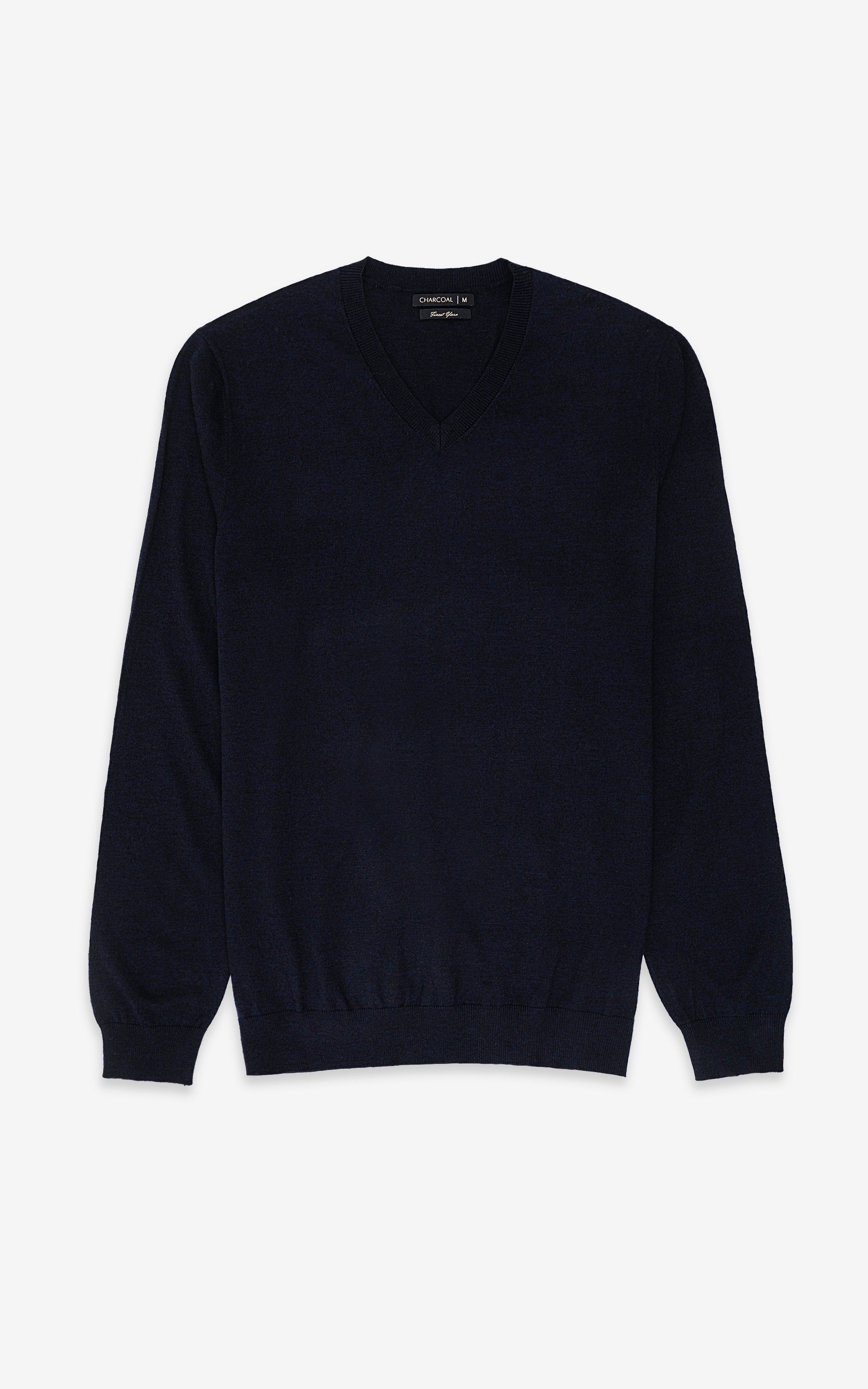 SWEATER V NECK NAVY