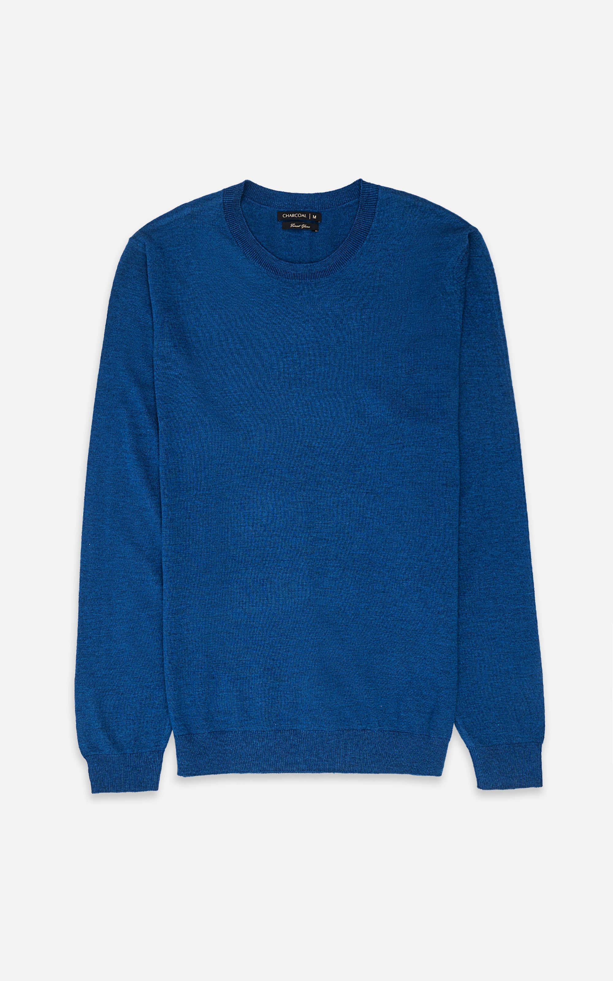 SWEATER CREW NECKLINE NAVY BLUE