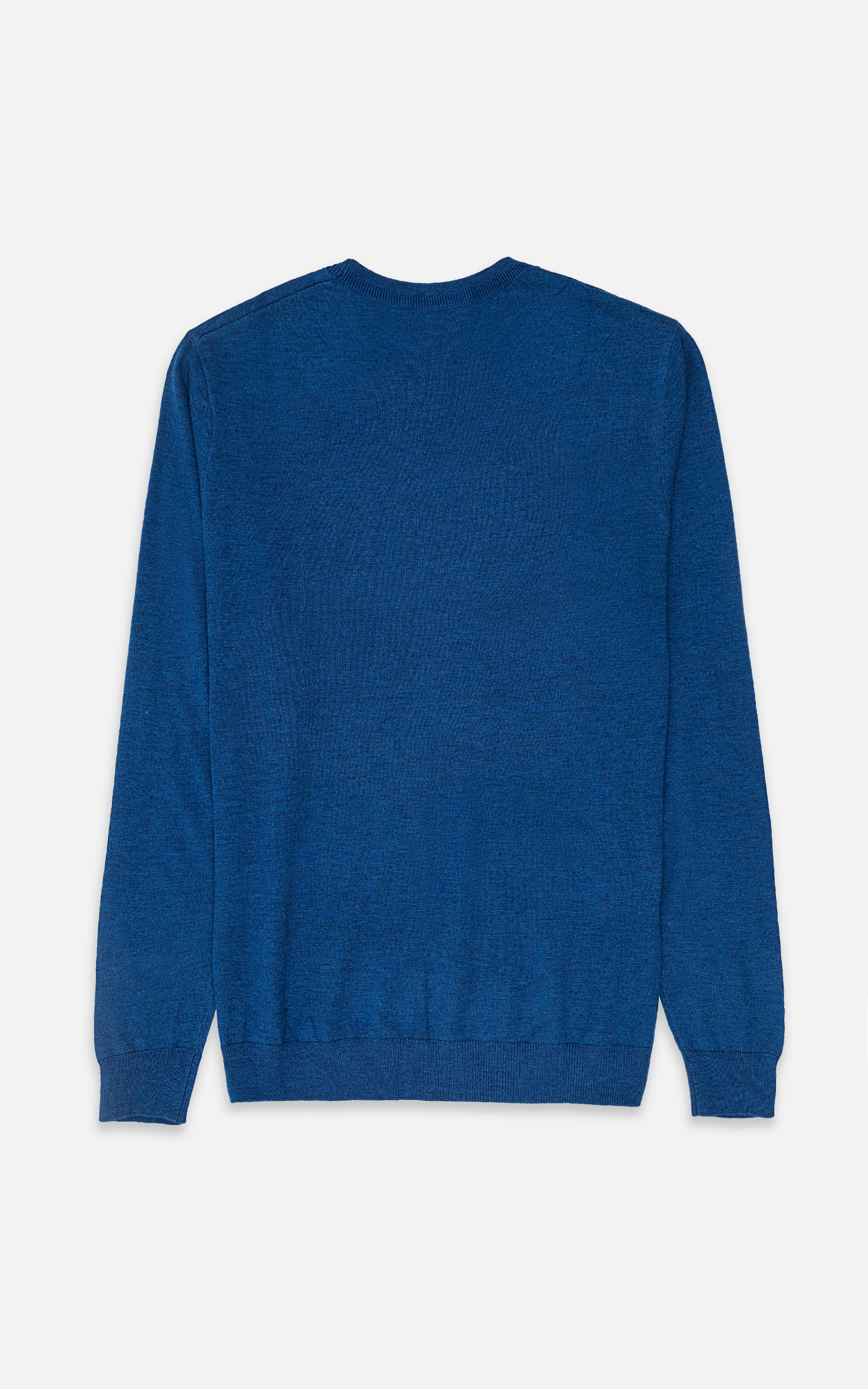 SWEATER CREW NECKLINE NAVY BLUE