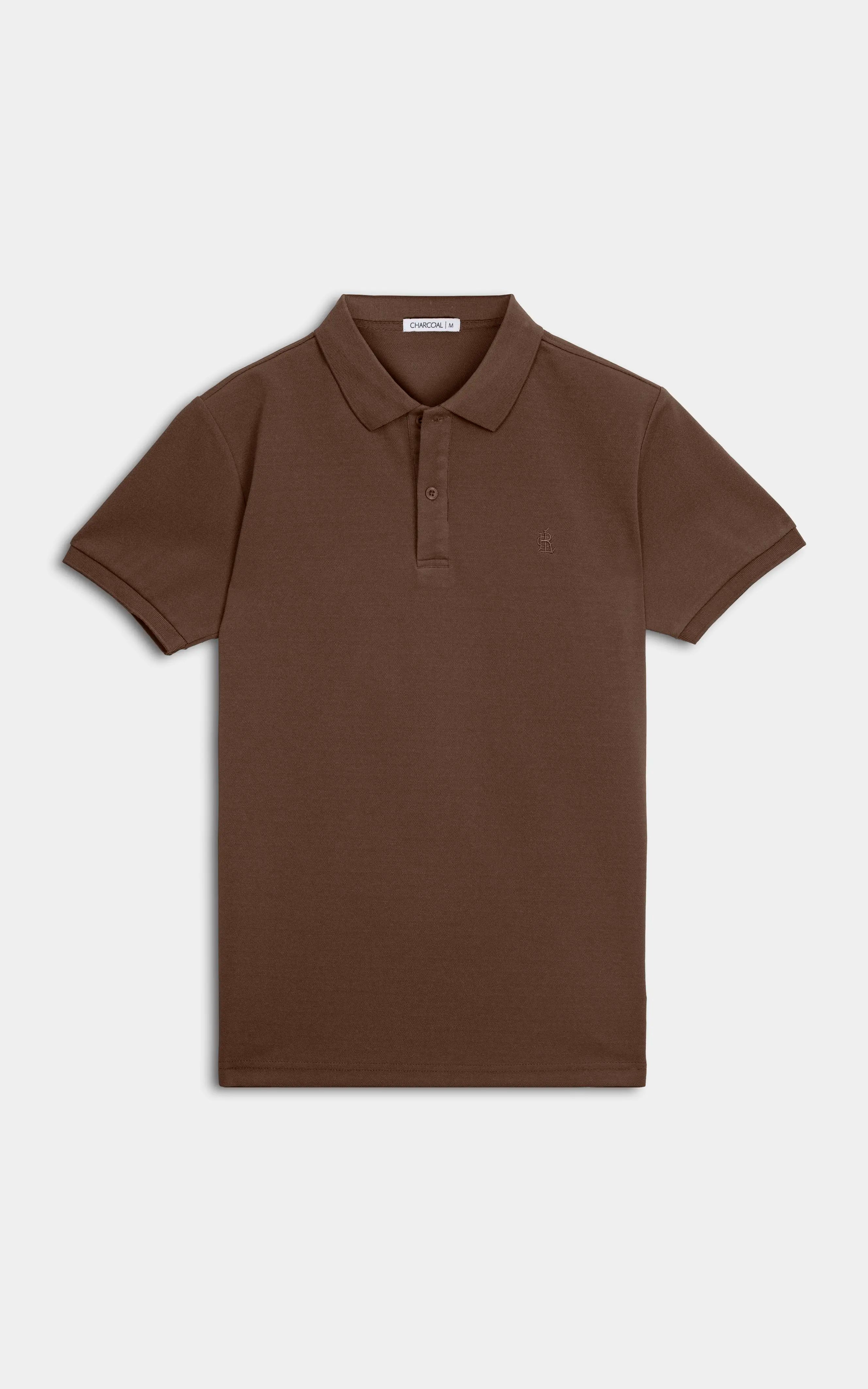 SMART FIT CLASSIC POLO SHIRT BROWN