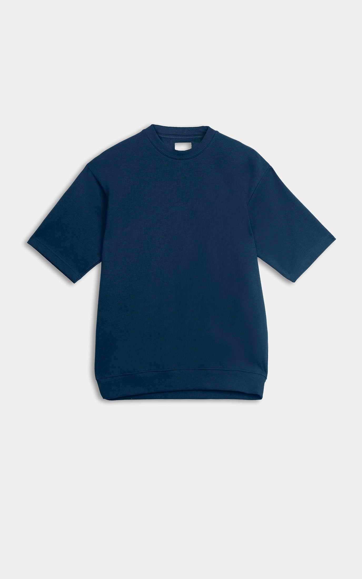 OVERSIZED SCUBA T-SHIRT TEAL BLUE