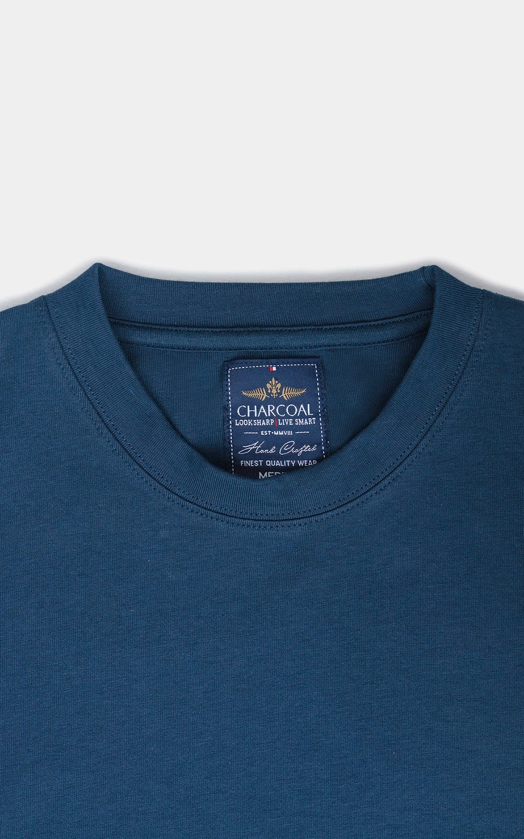 OVERSIZED SCUBA T-SHIRT TEAL BLUE