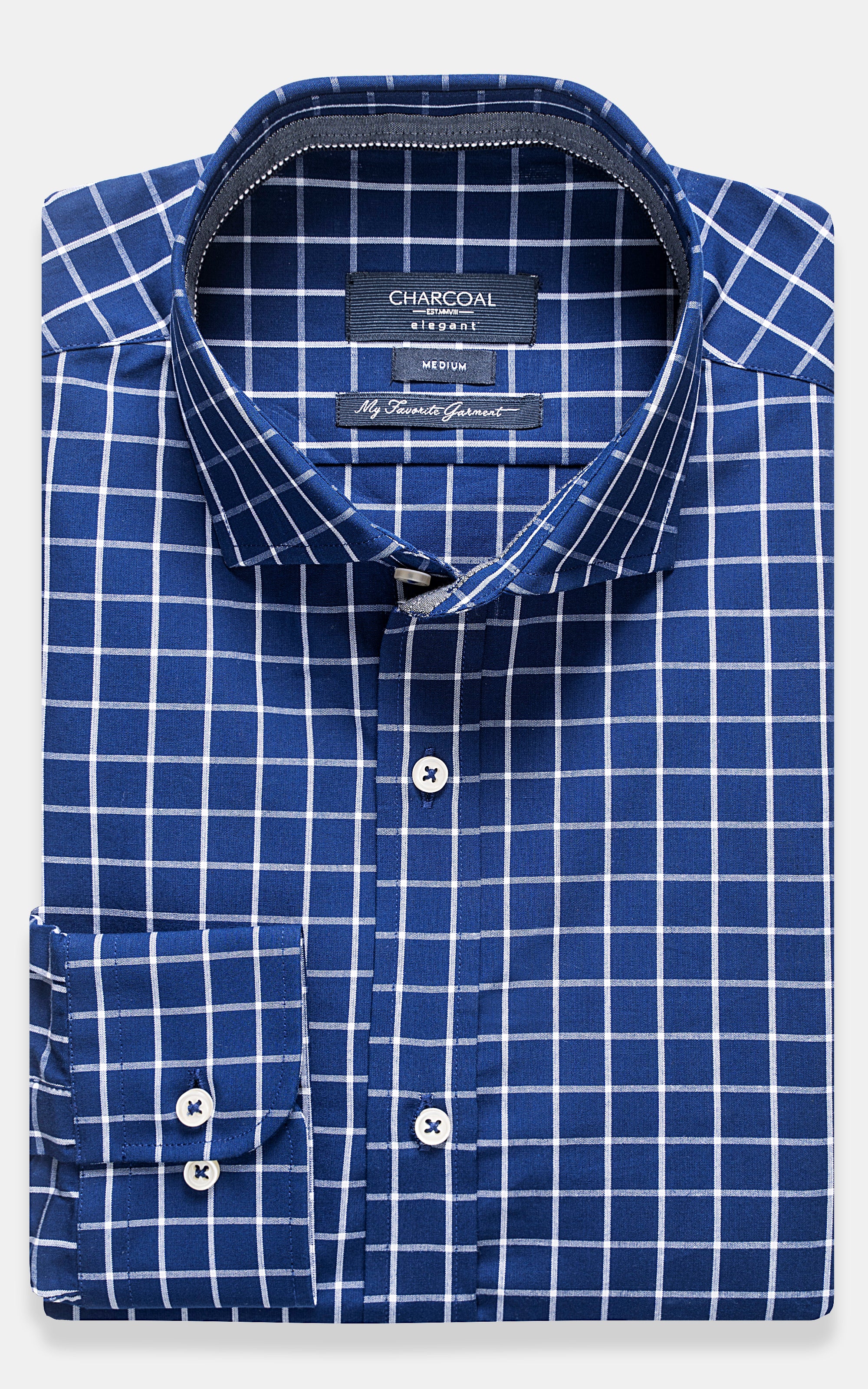 SEMI FORMAL SHIRT BLUE