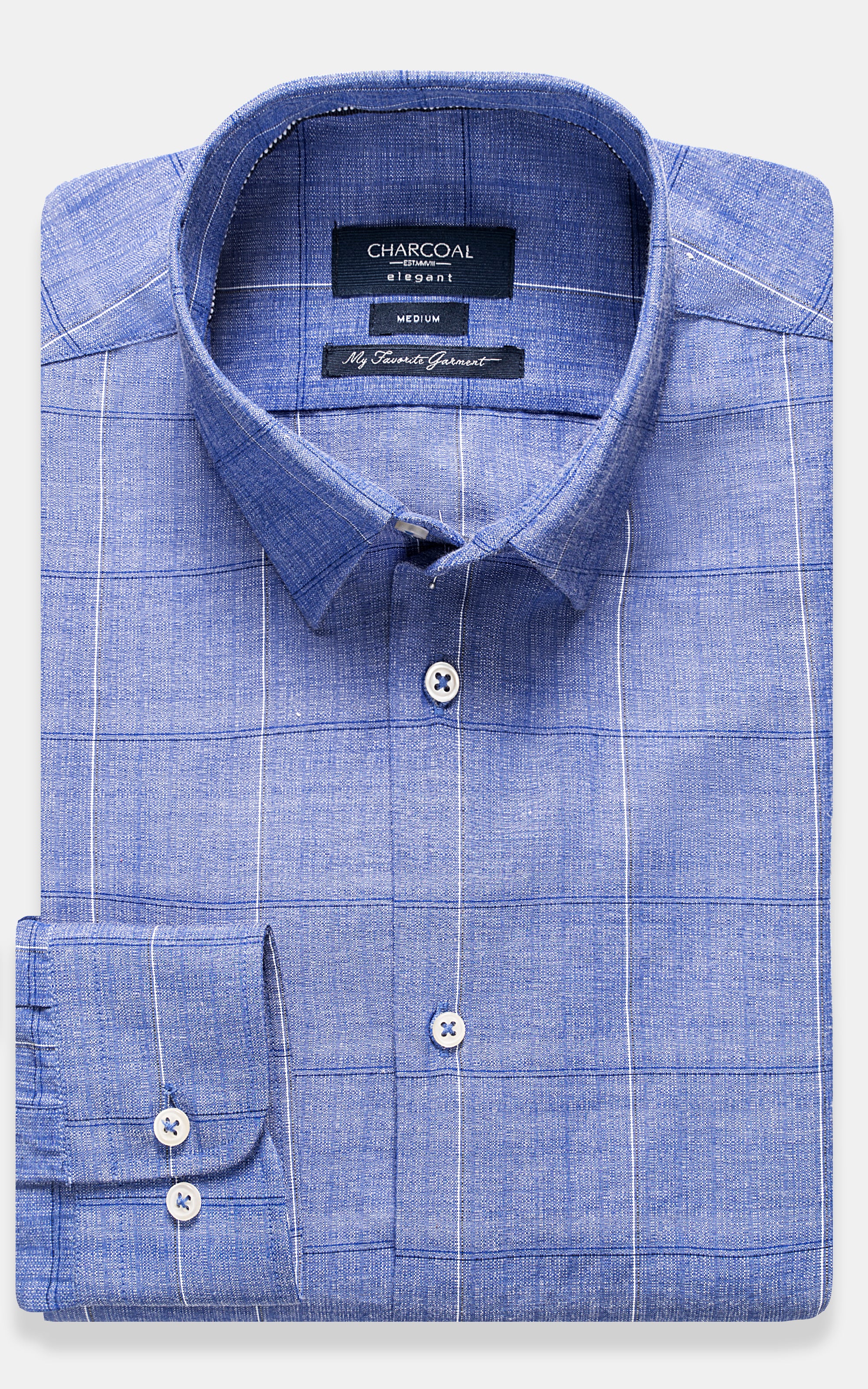 SEMI FORMAL SHIRT BLUE