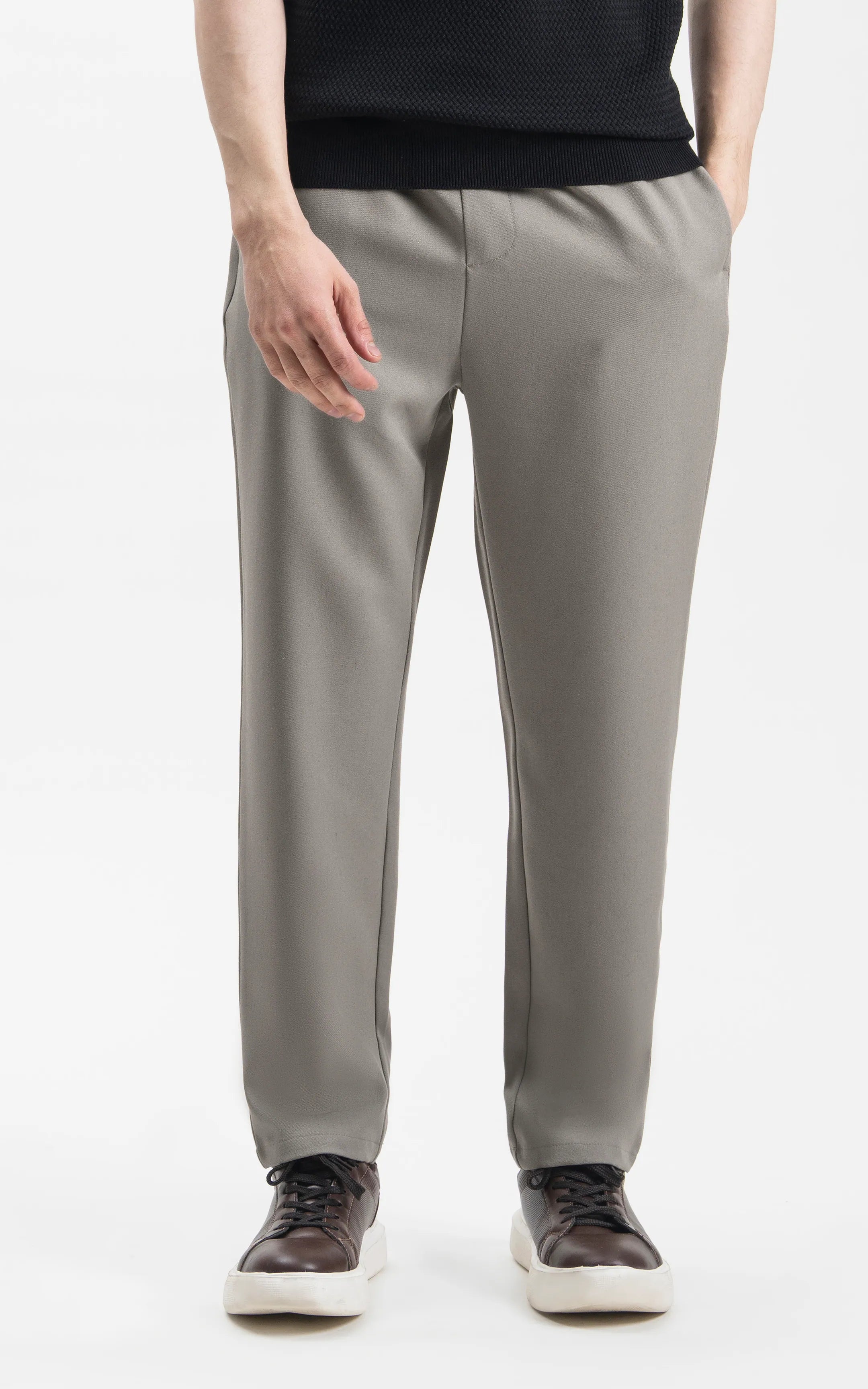 CASUAL TROUSER SMART FIT BROWN