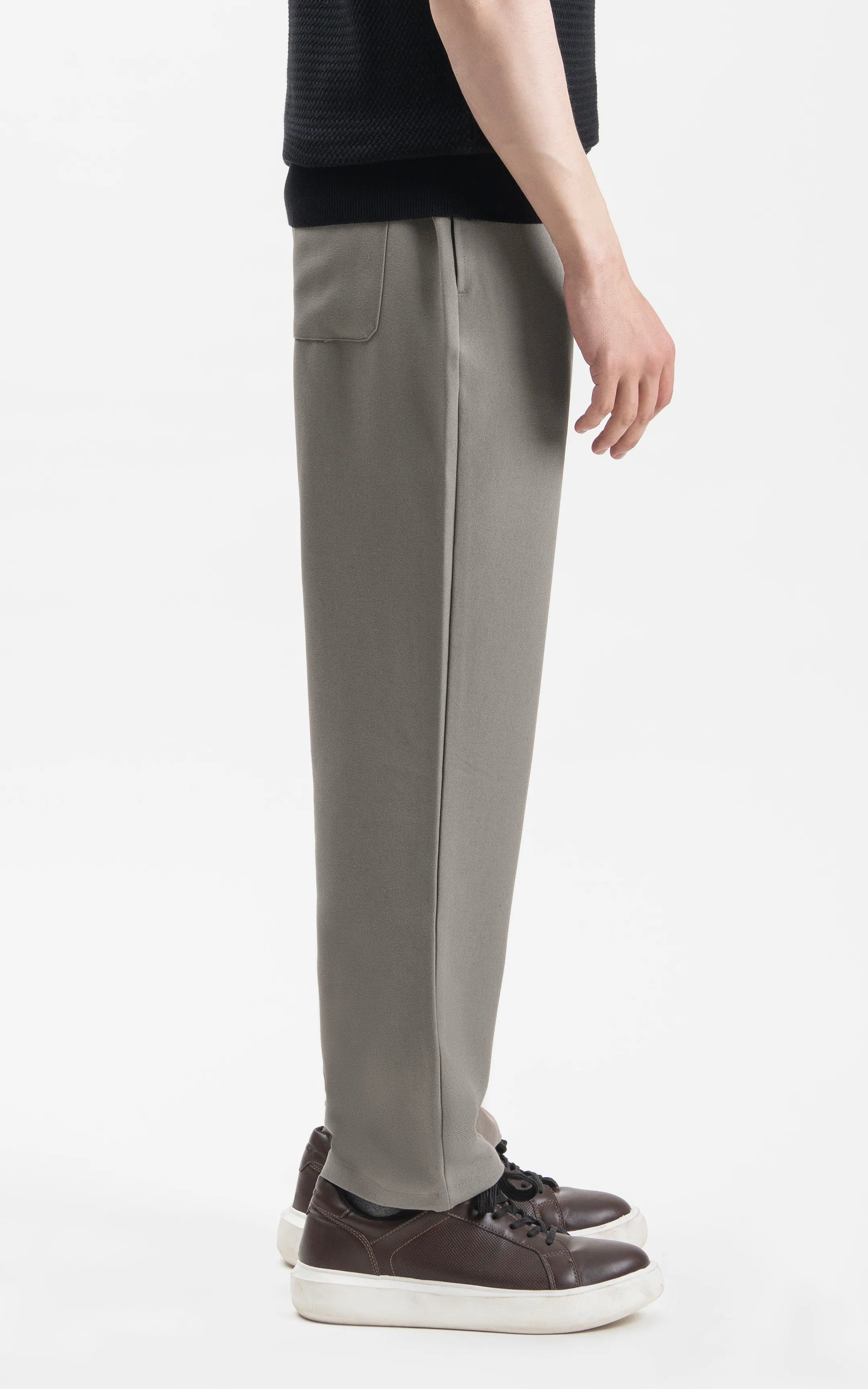 CASUAL TROUSER SMART FIT BROWN