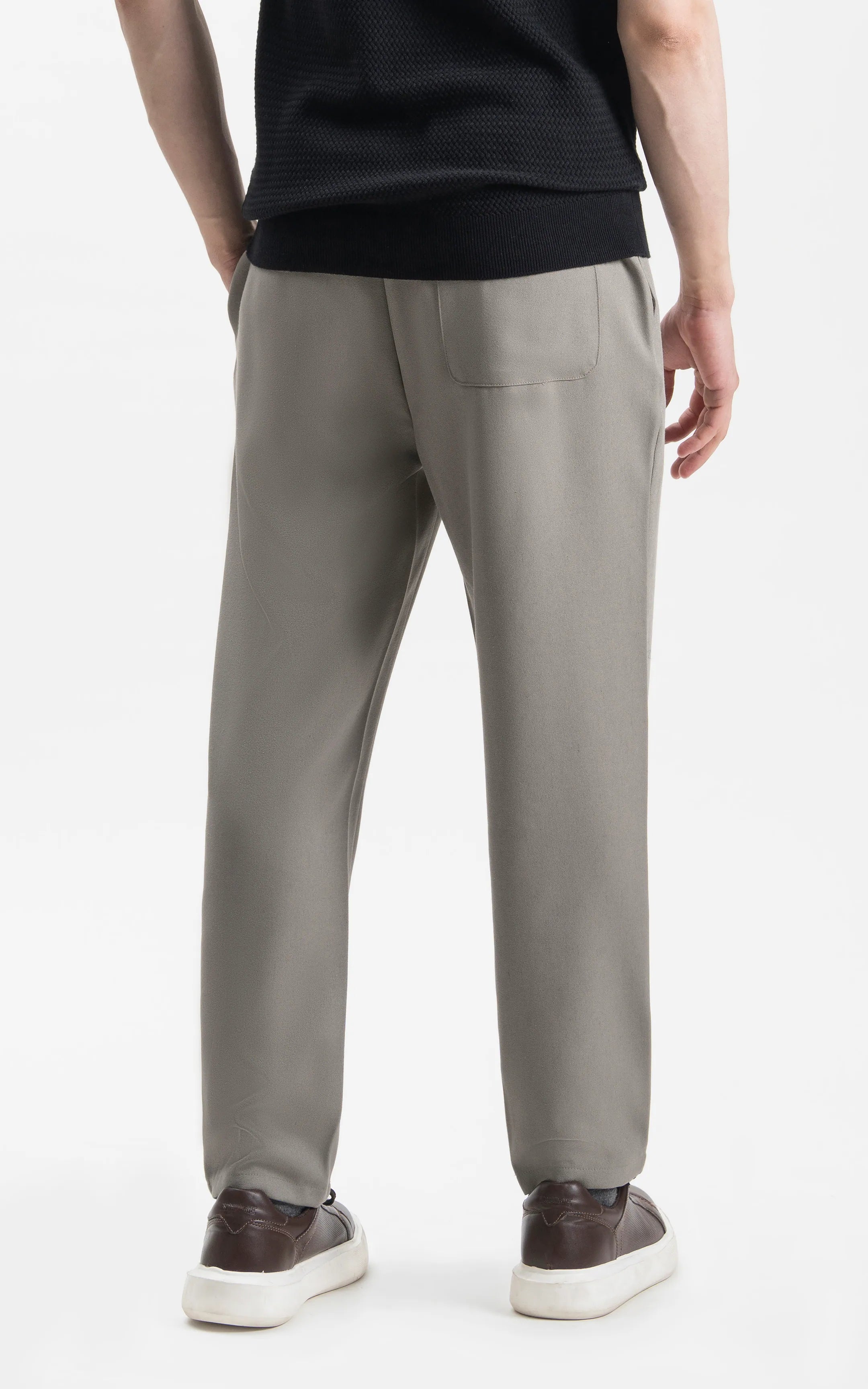 CASUAL TROUSER SMART FIT BROWN